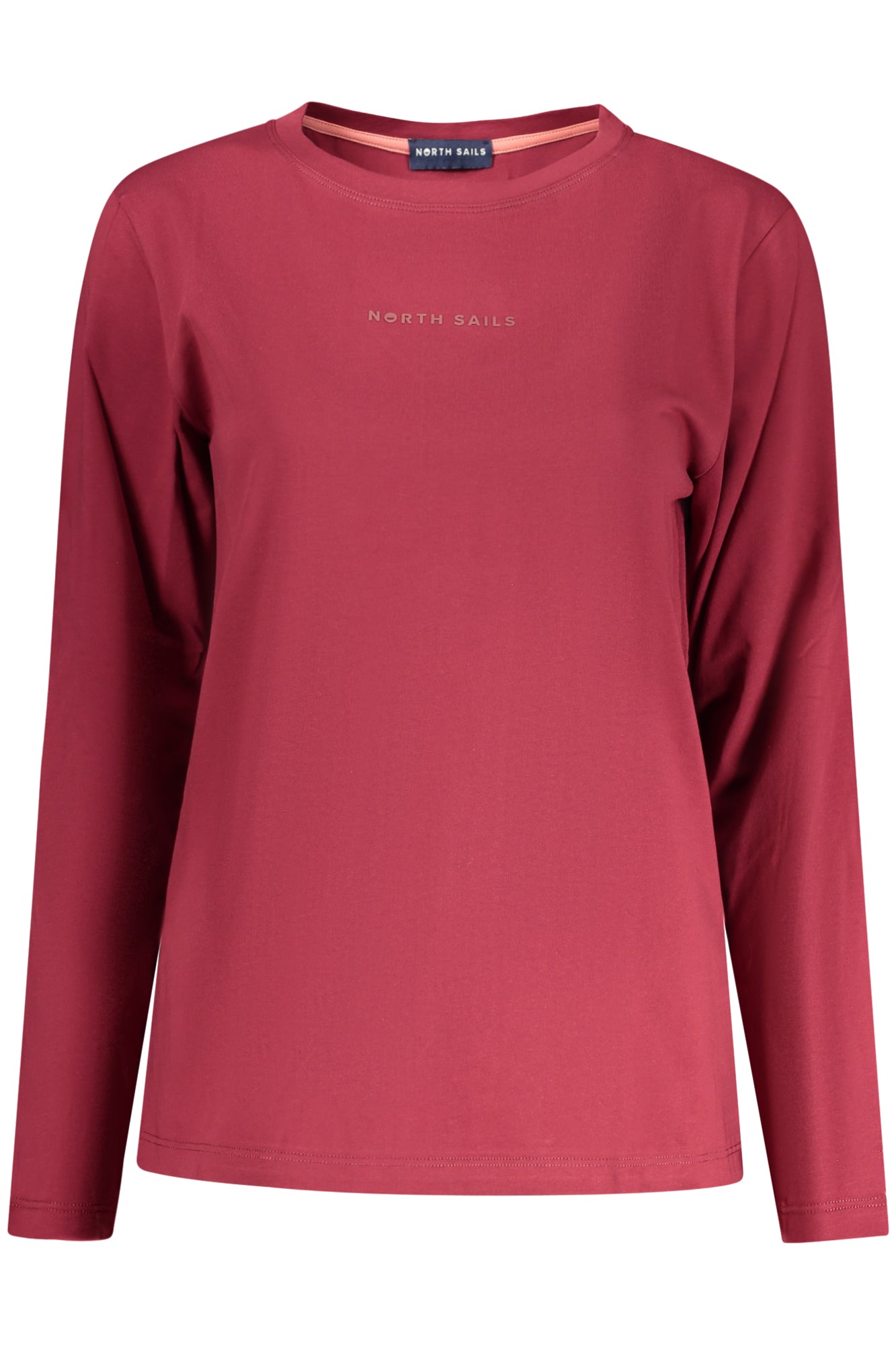 TEE-SHIRT FEMME MANCHES LONGUES NORTH SAILS, ROUGE