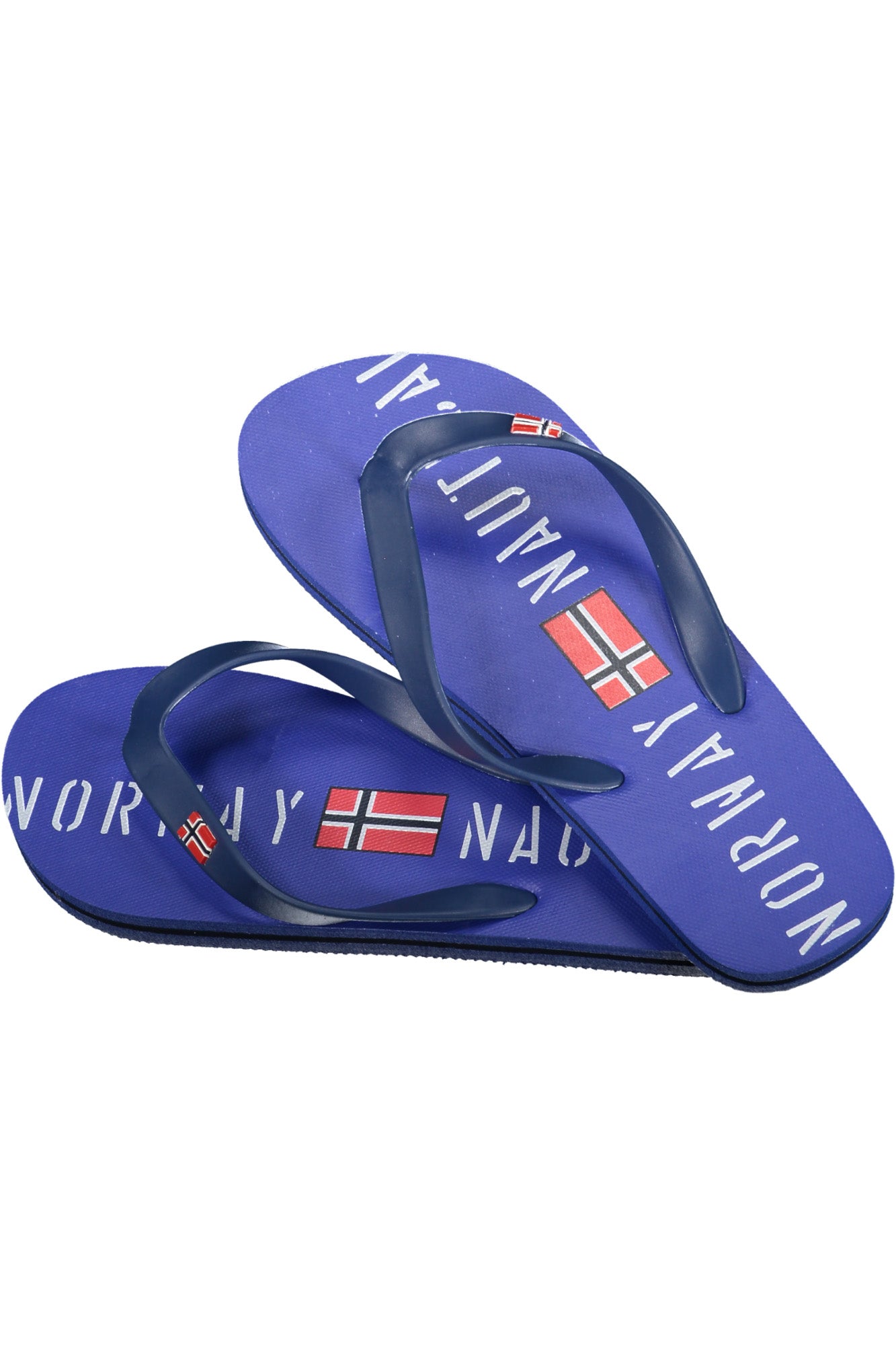 NORVÈGE 1963 CHAUSSURE MULE BLEUE HOMME