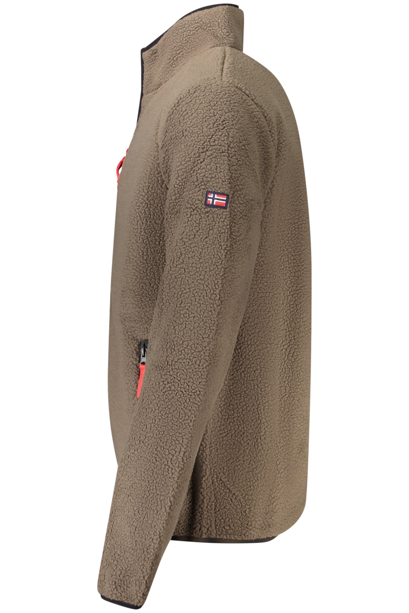 NORWAY 1963 SWEAT-SHIRT ZIPPÉ MARRON POUR HOMME