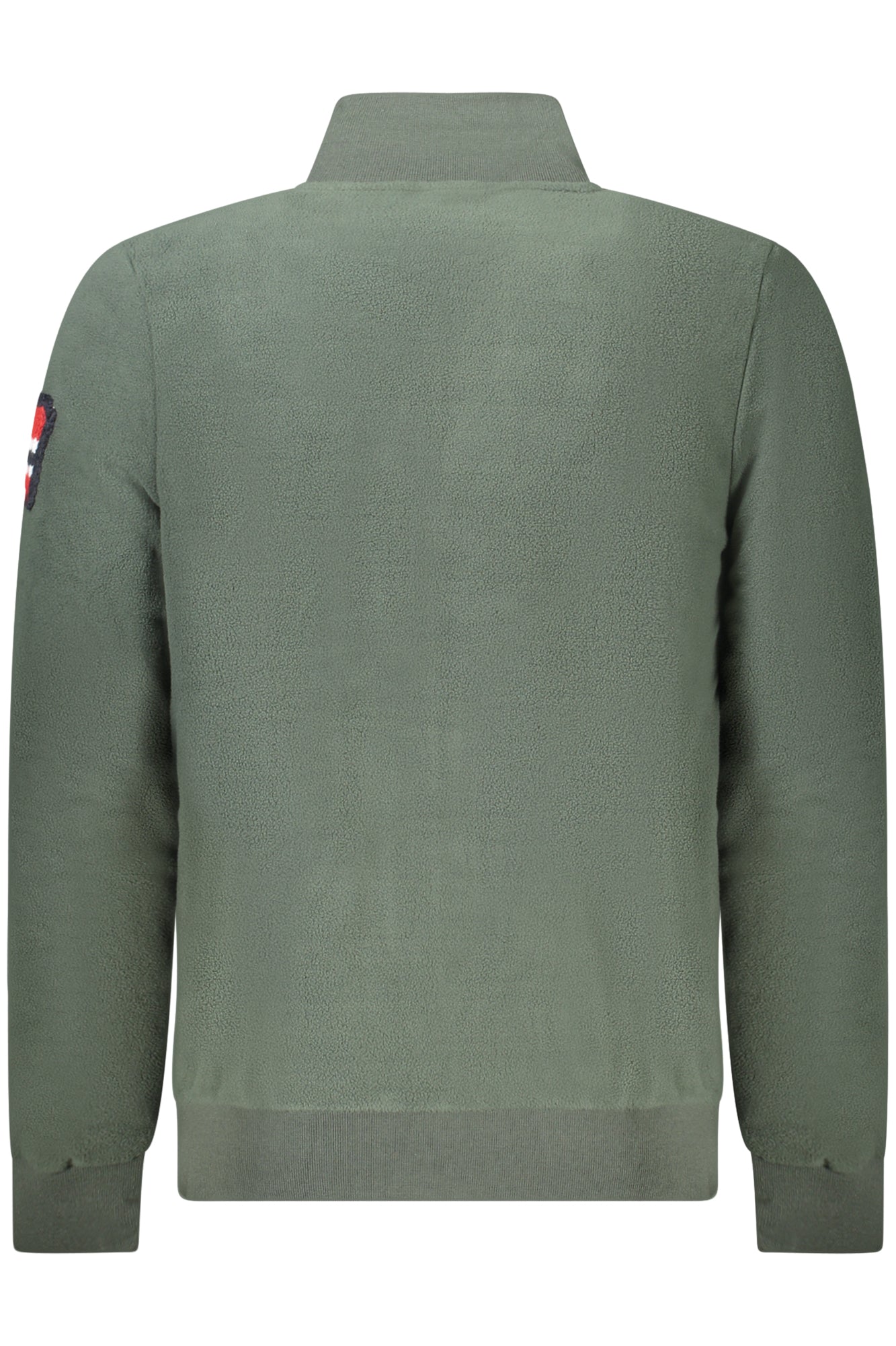 NORVÈGE 1963 HOMMES SWEAT-SHIRT VERT ZIPPÉ
