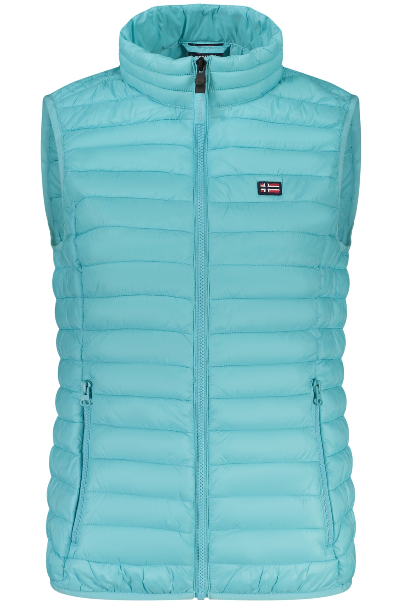 NORVÈGE 1963 VESTE SANS MANCHES FEMME, BLEU