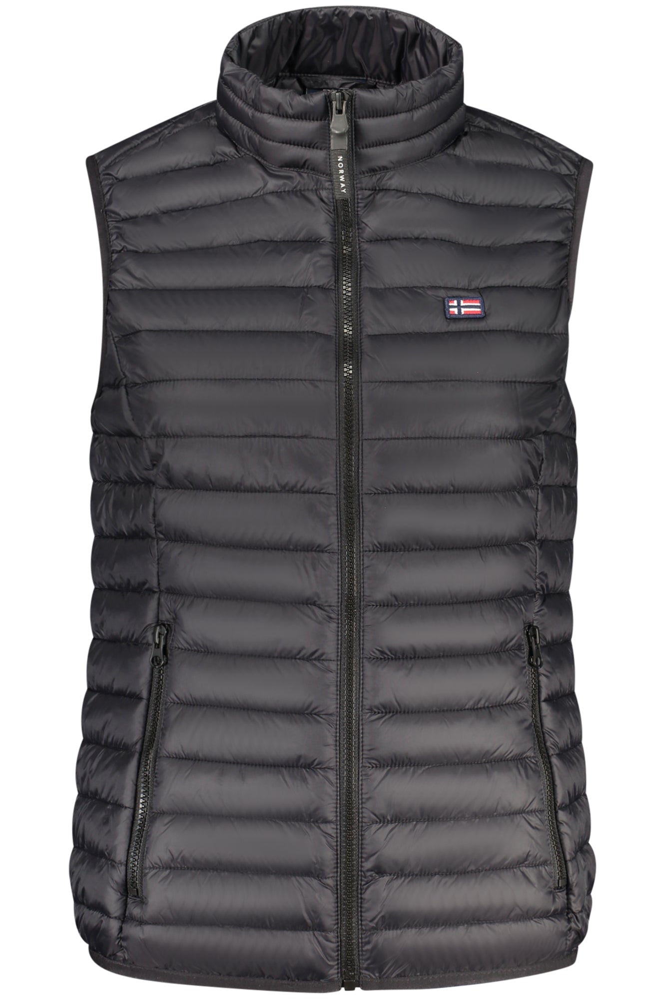 NORVÈGE 1963 VESTE SANS MANCHES NOIRE FEMME