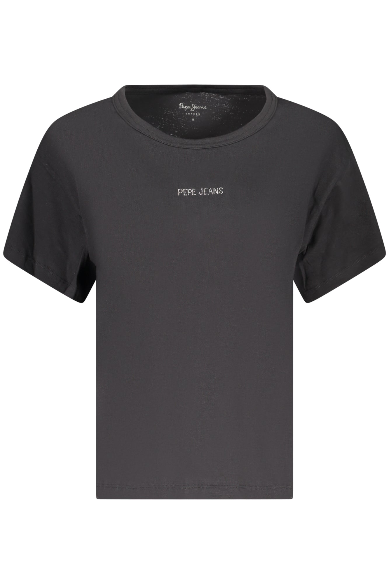 T-SHIRT FEMME PEPE JEANS MANCHES COURTES NOIR