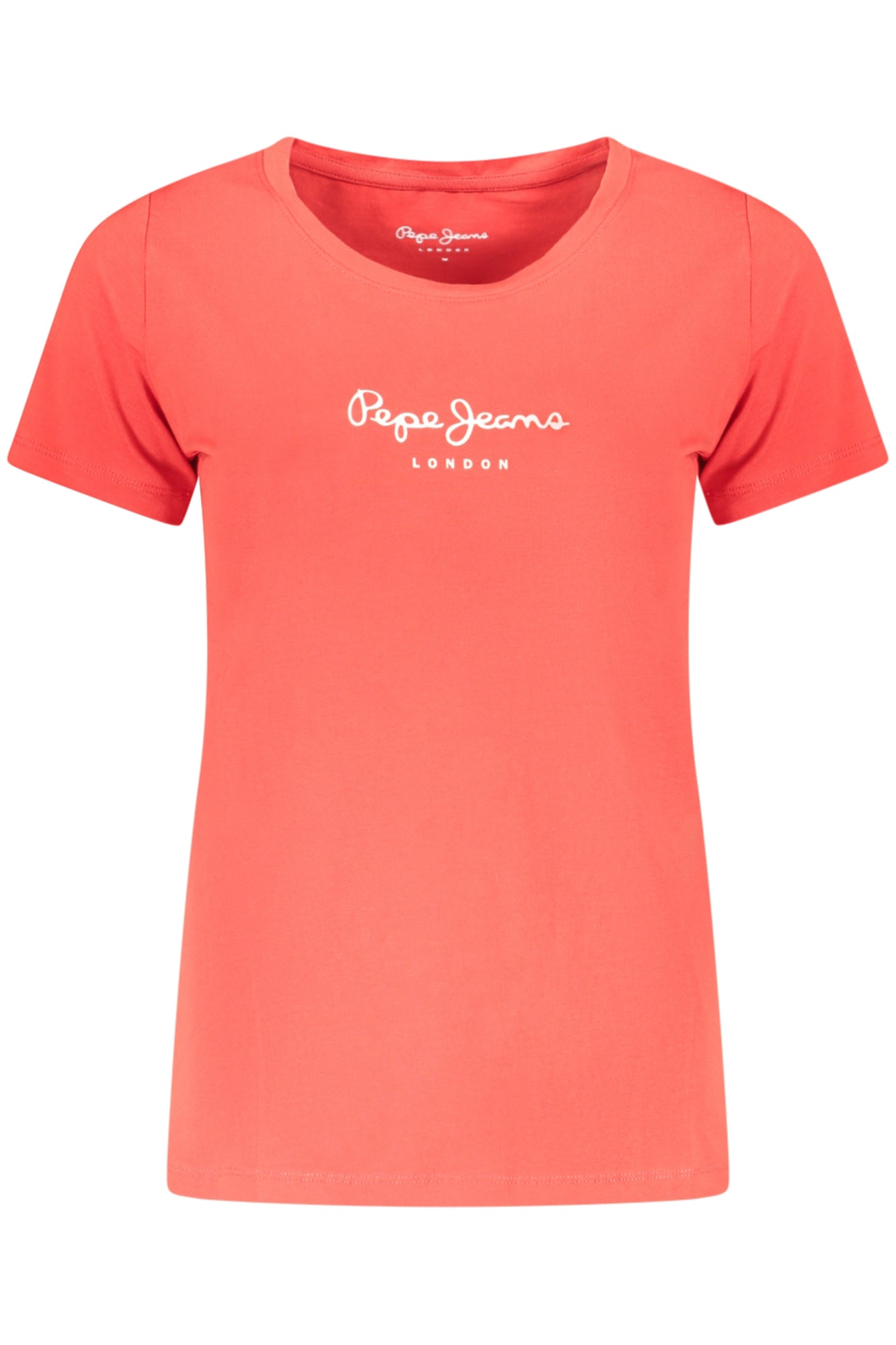 TEE-SHIRT FEMME MANCHES COURTES PEPE JEANS, ROUGE