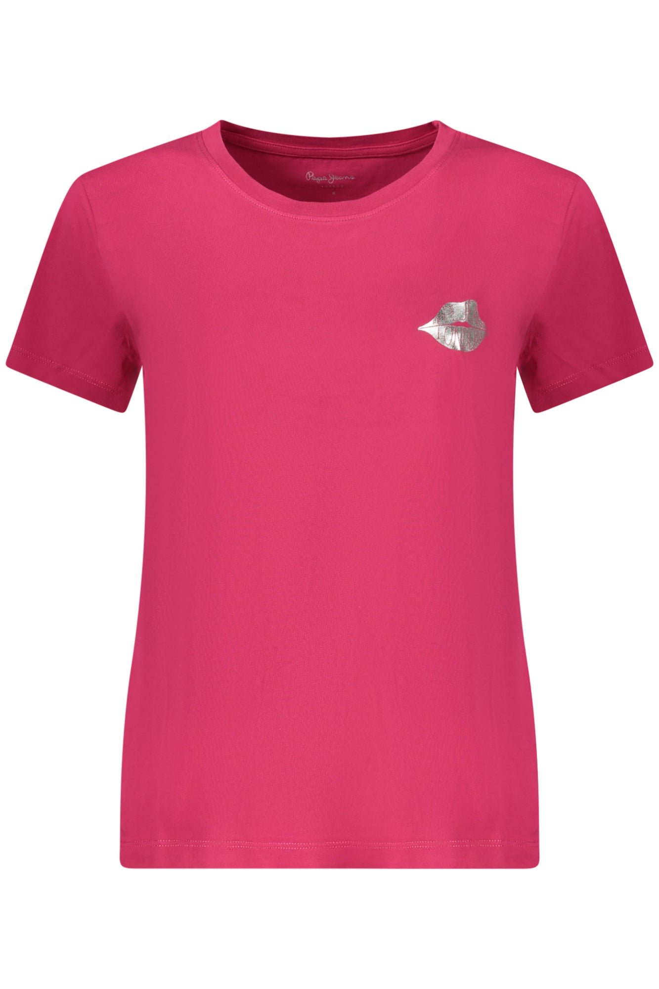 TEE-SHIRT FEMME MANCHES COURTES PEPE JEANS, ROUGE