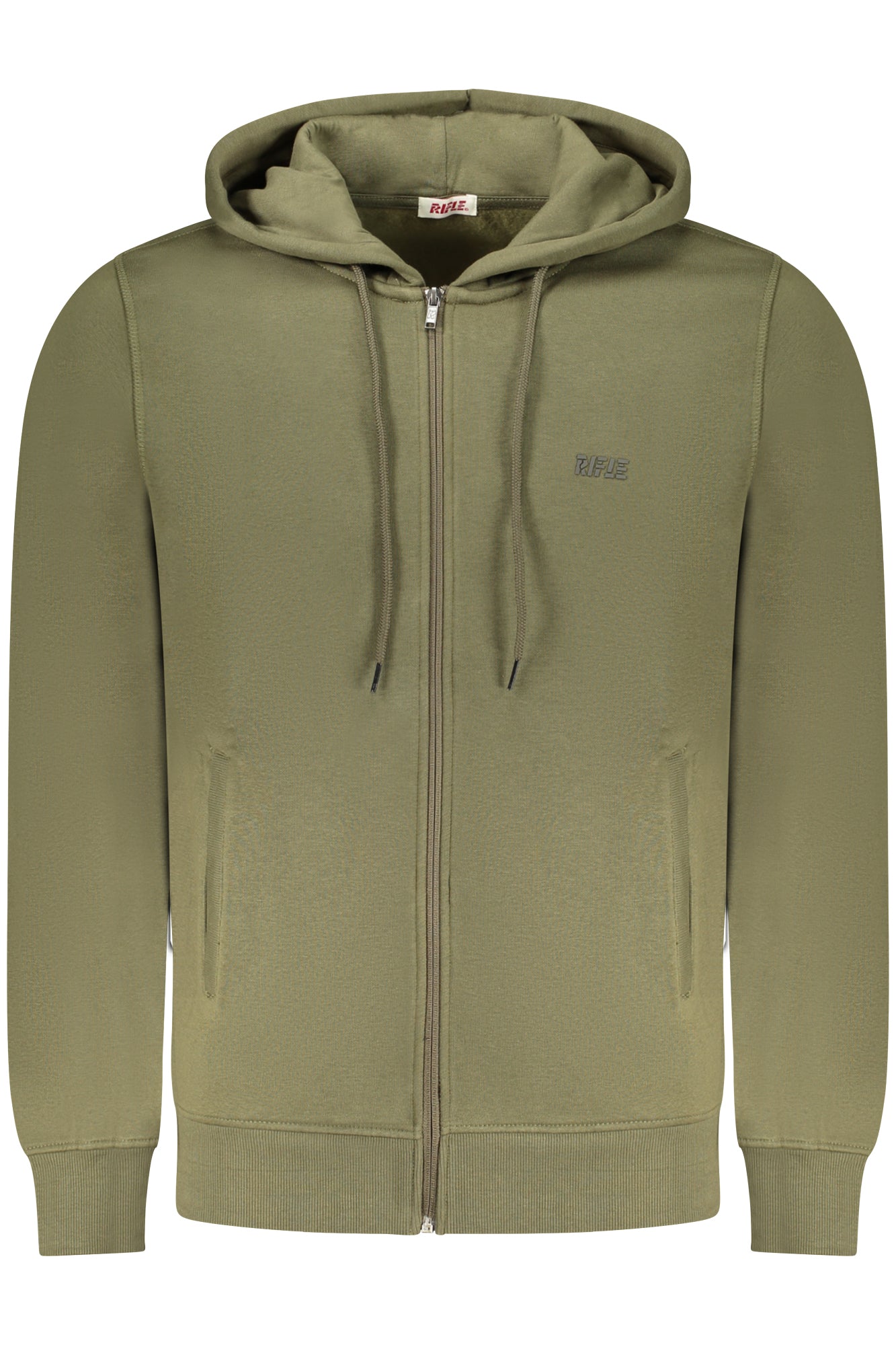 RIFLE SWEAT-SHIRT ZIPPÉ HOMME VERT