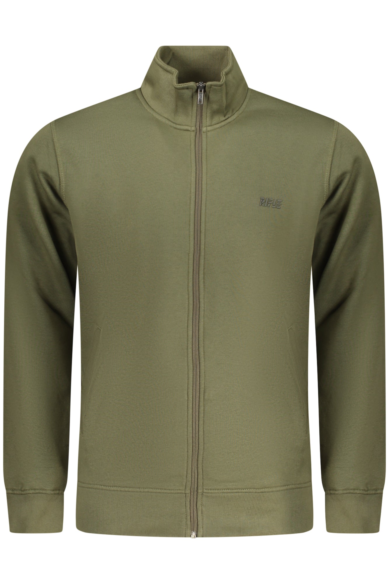 RIFLE SWEAT-SHIRT ZIPPÉ HOMME VERT