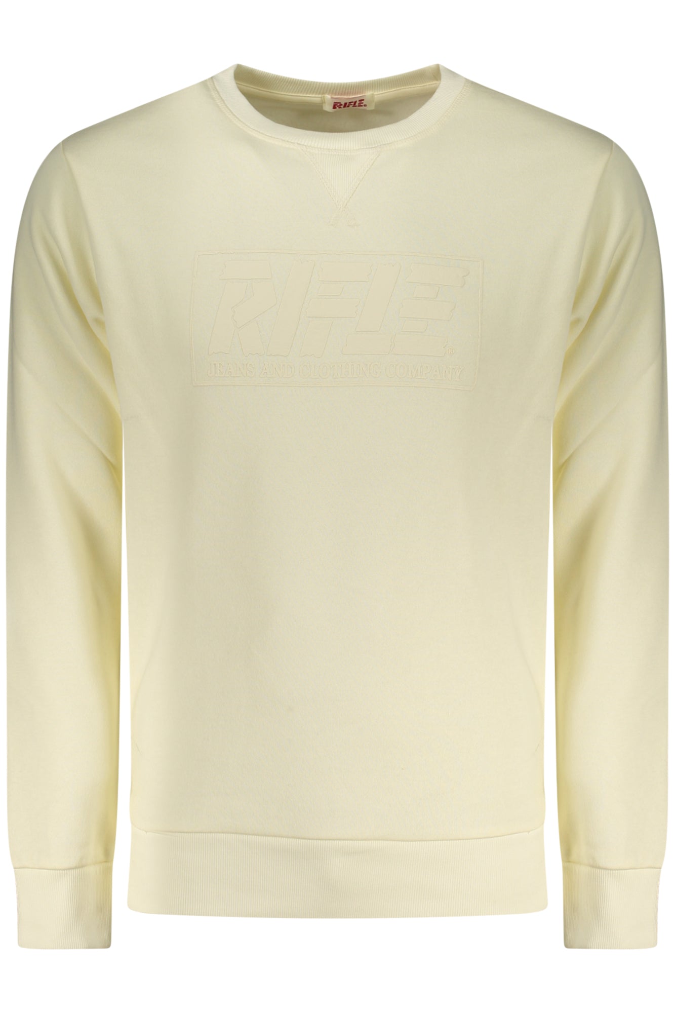 SWEATSHIRT ZIPPÉ HOMME RIFLE BLANC