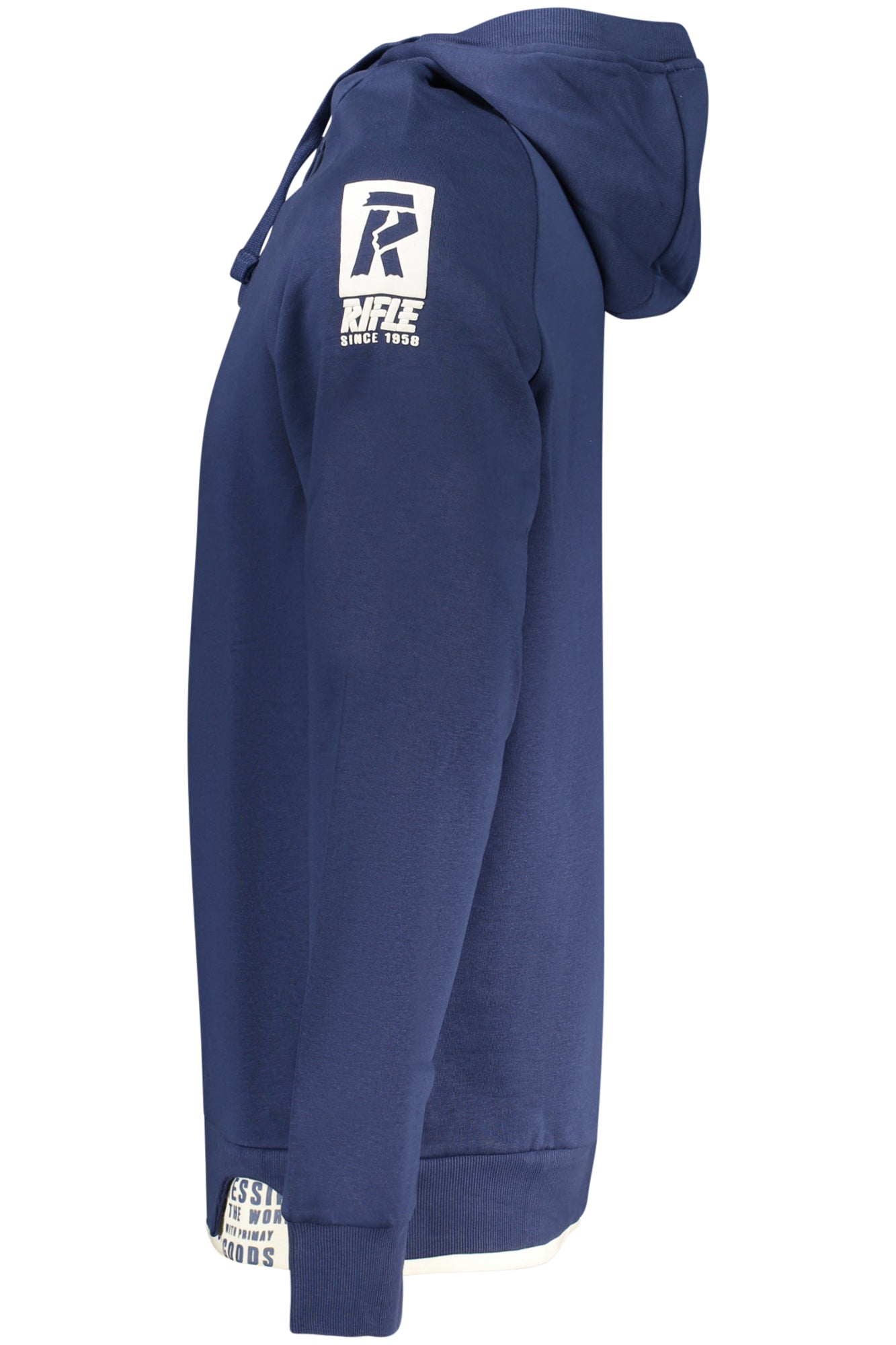 RIFLE SWEAT-SHIRT ZIPPÉ HOMME BLEU