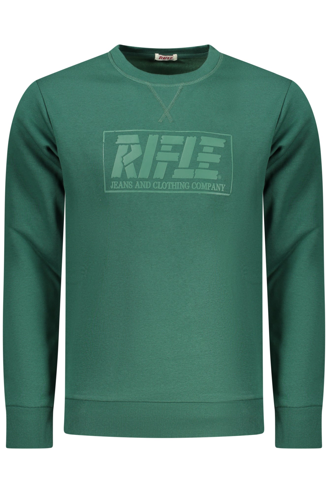 RIFLE SWEAT-SHIRT ZIPPÉ HOMME VERT