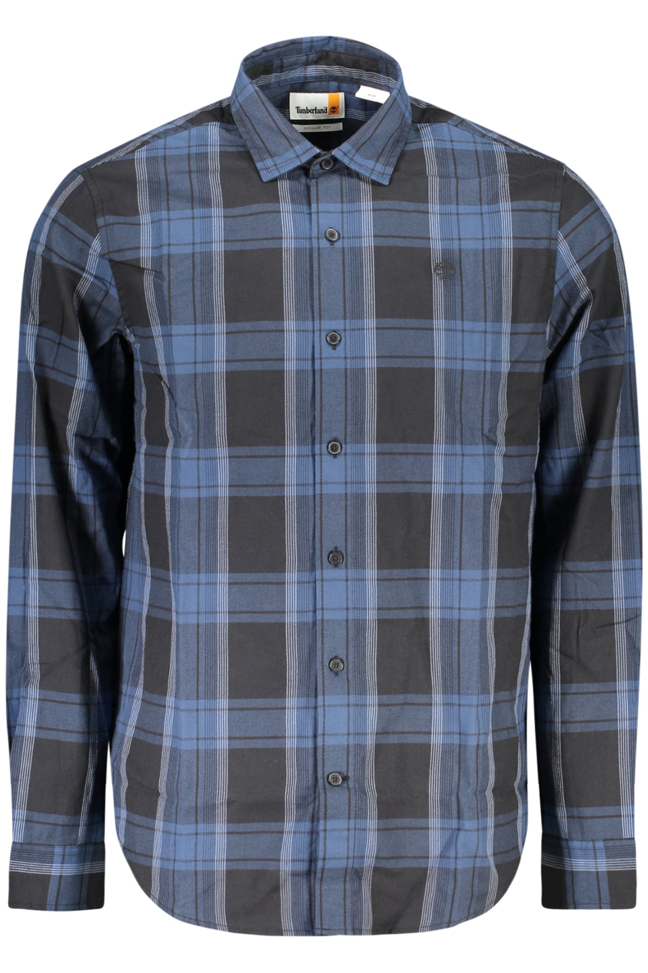 CHEMISE HOMME TIMBERLAND À MANCHES LONGUES, BLEUE