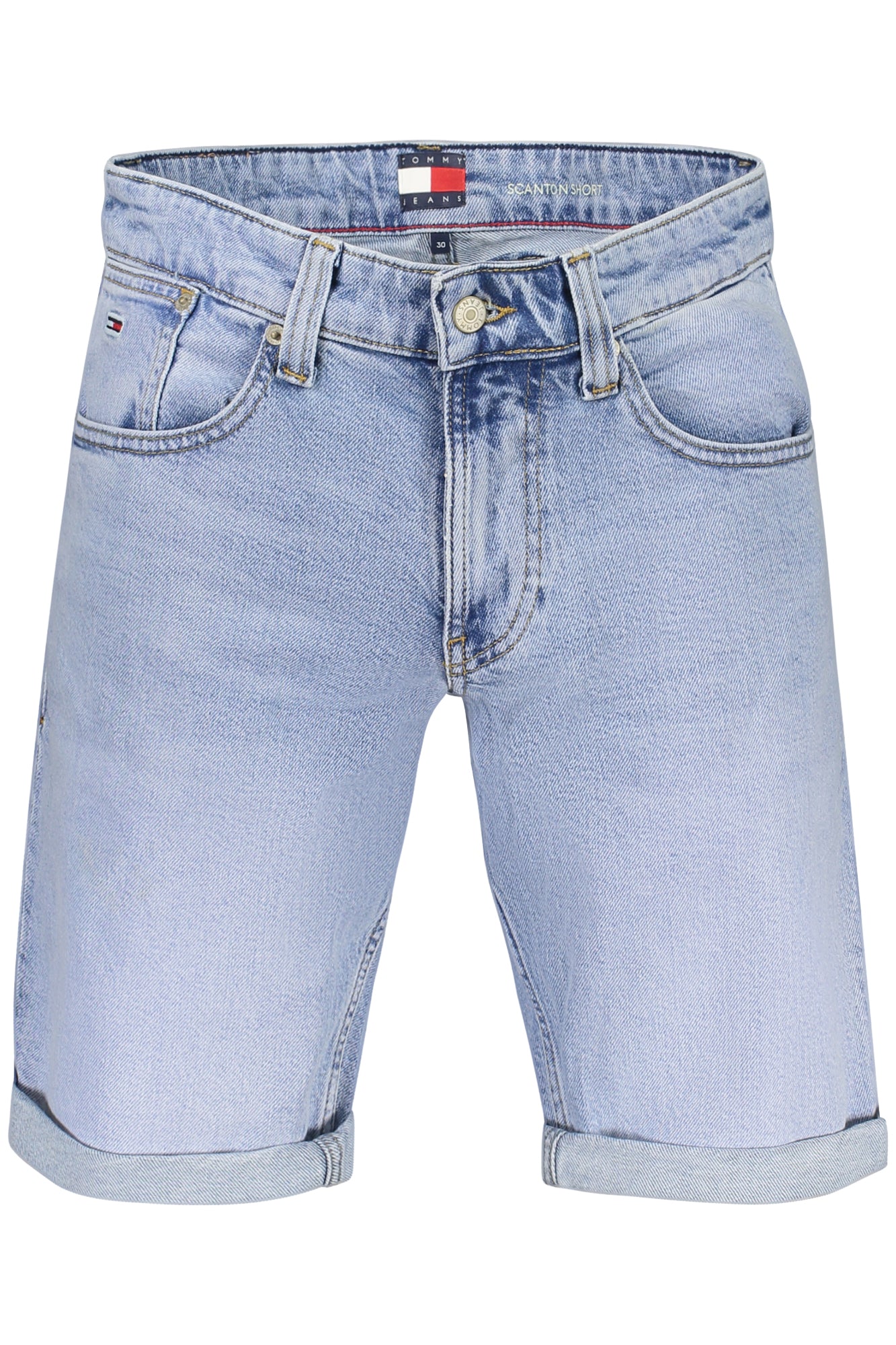 TOMMY HILFIGER JEANS SHORT HOMME BLEU