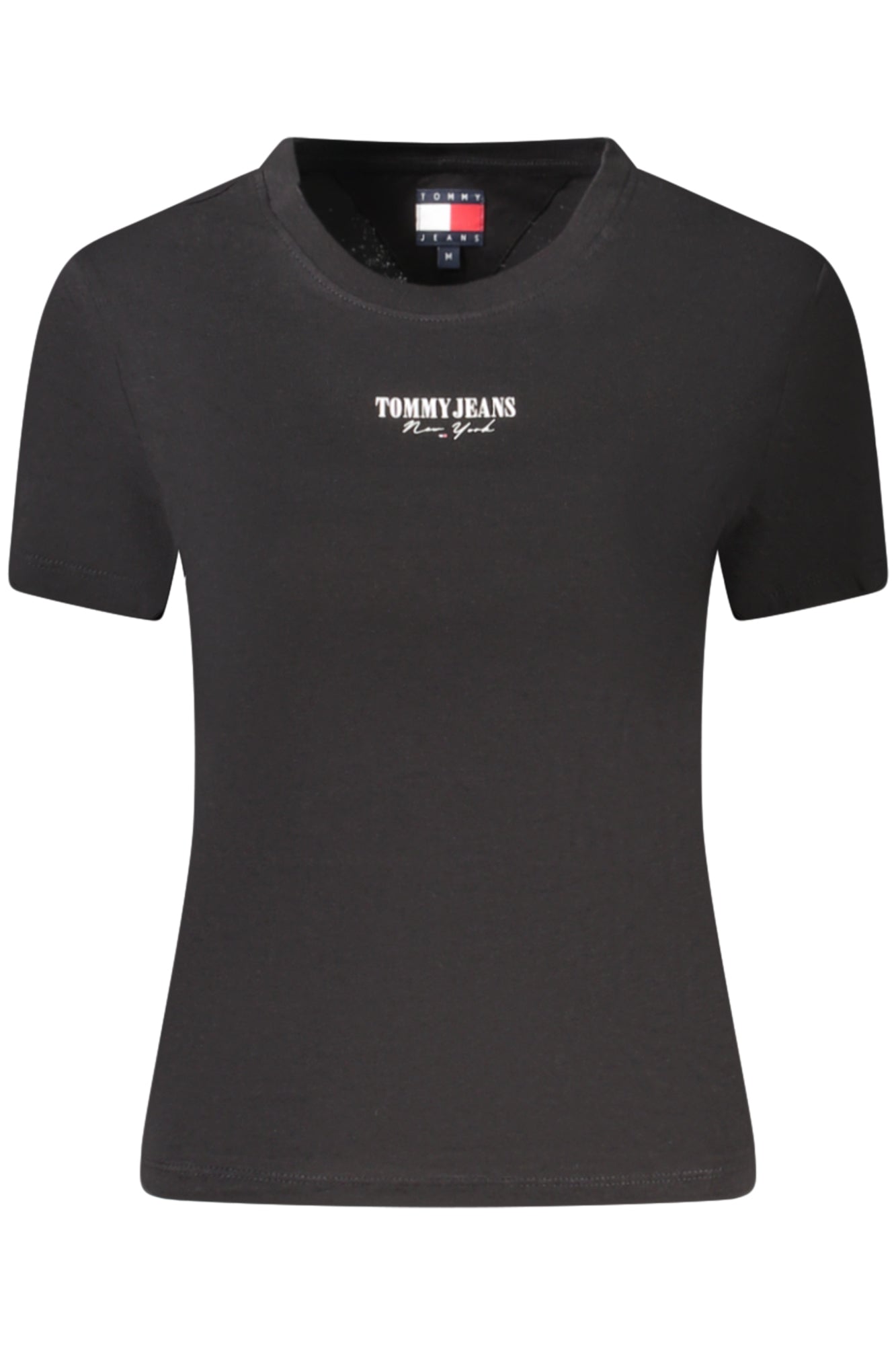 TEE-SHIRT FEMME MANCHES COURTES TOMMY HILFIGER NOIR