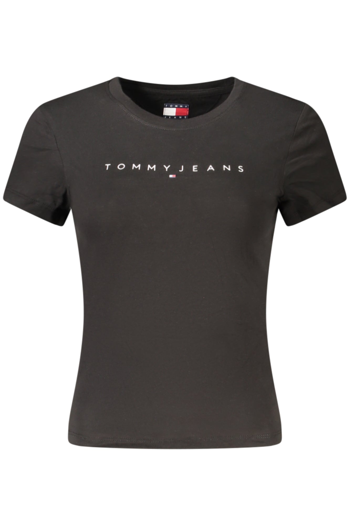 TEE-SHIRT FEMME MANCHES COURTES TOMMY HILFIGER NOIR