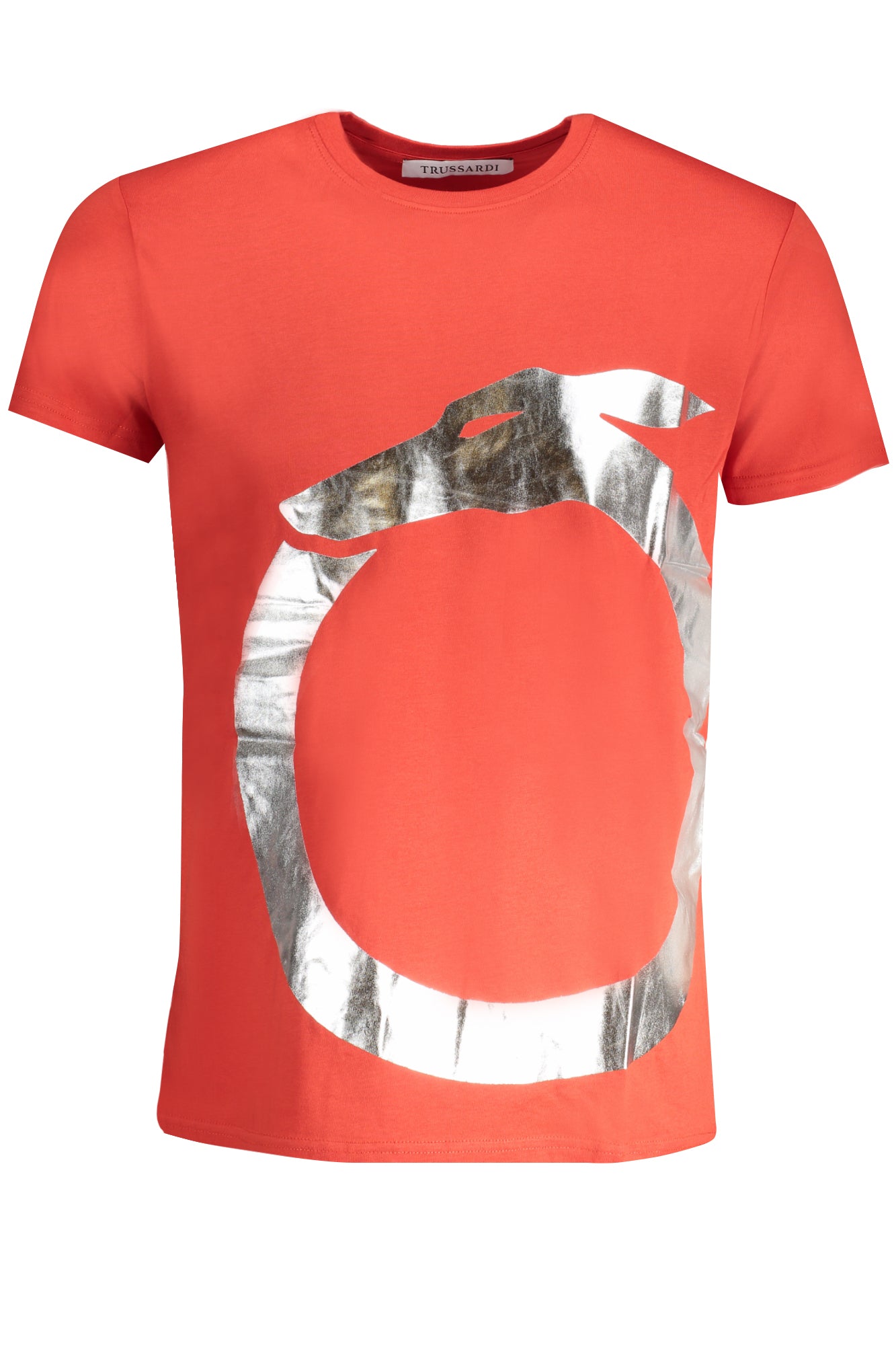 T-SHIRT HOMME TRUSSARDI MANCHES COURTES ROUGE