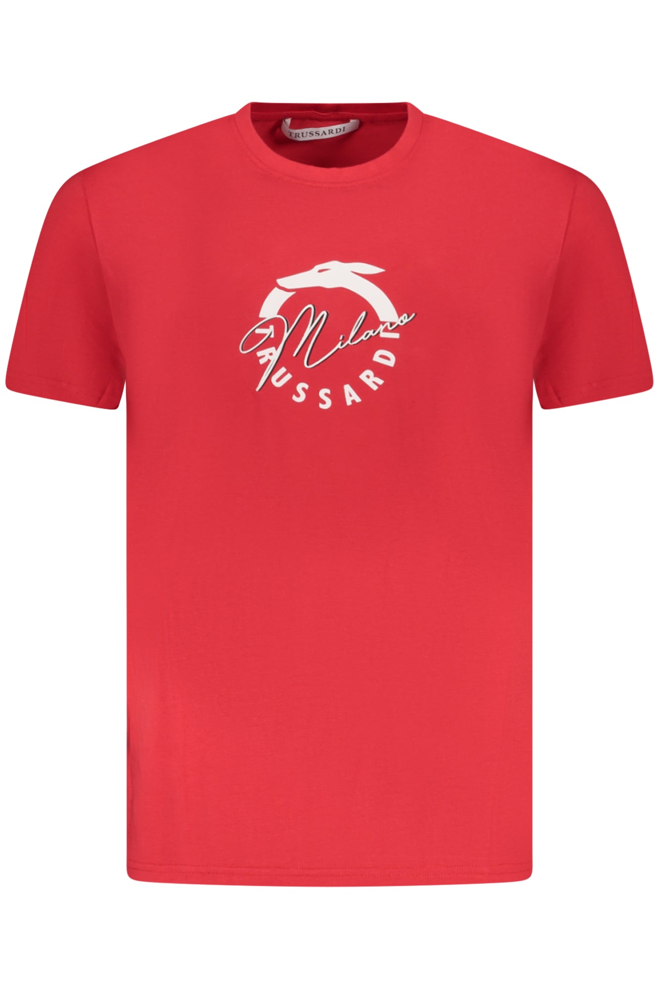 T-SHIRT HOMME TRUSSARDI MANCHES COURTES ROUGE