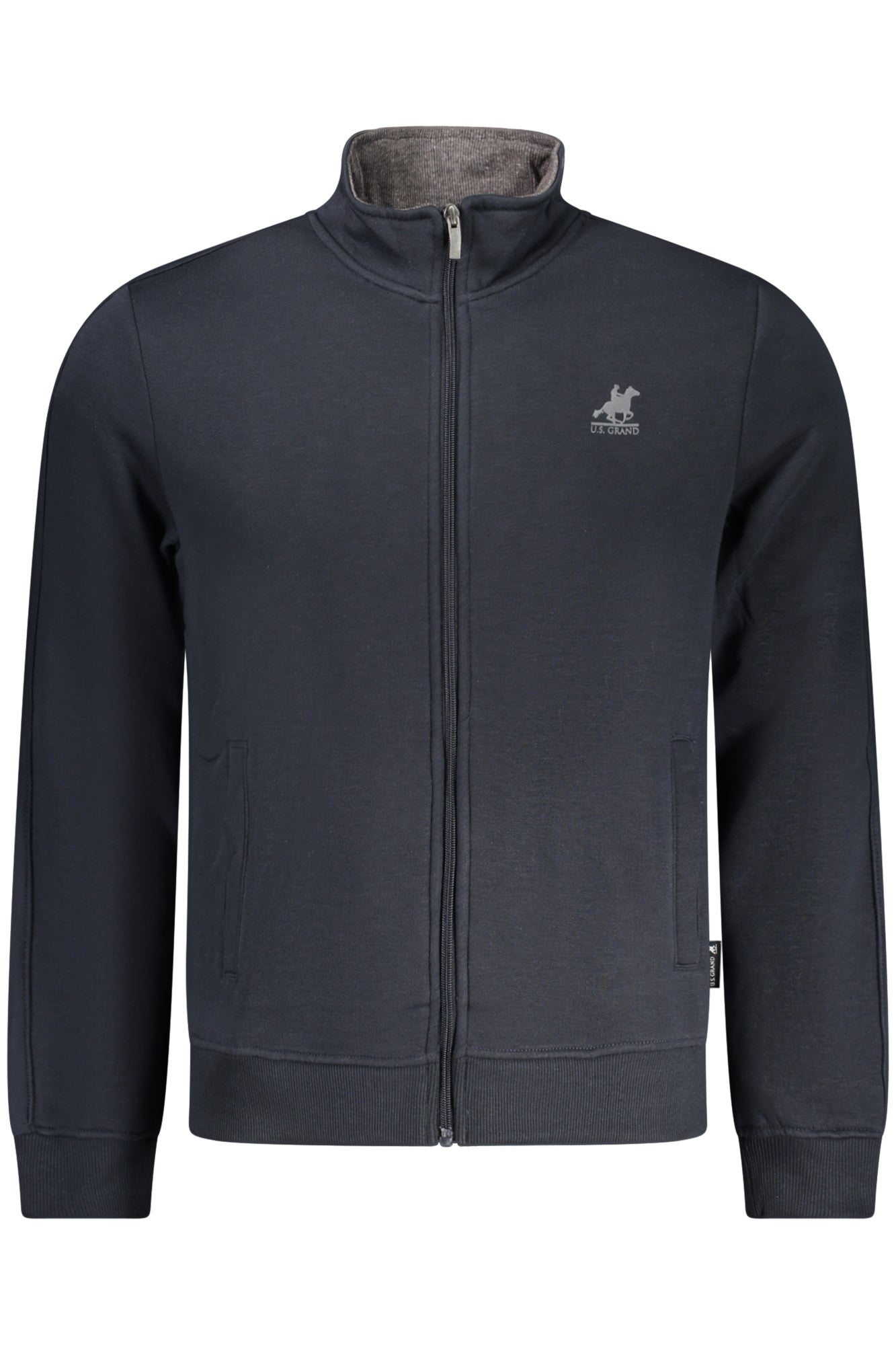 SWEAT-SHIRT HOMME US GRAND BLEU ZIPPÉ
