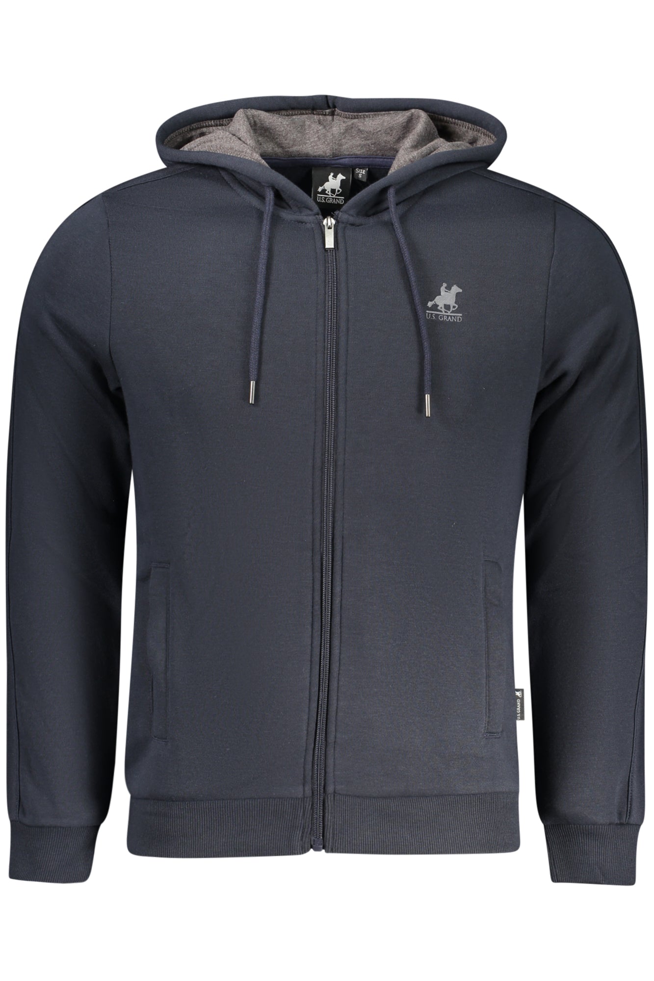 SWEAT-SHIRT HOMME US GRAND BLEU ZIPPÉ