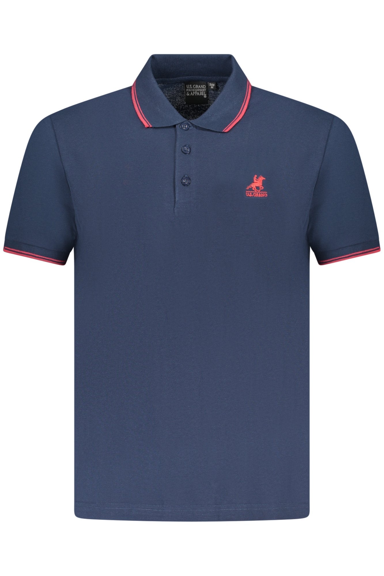 POLO US GRAND MANCHES COURTES HOMME BLEU