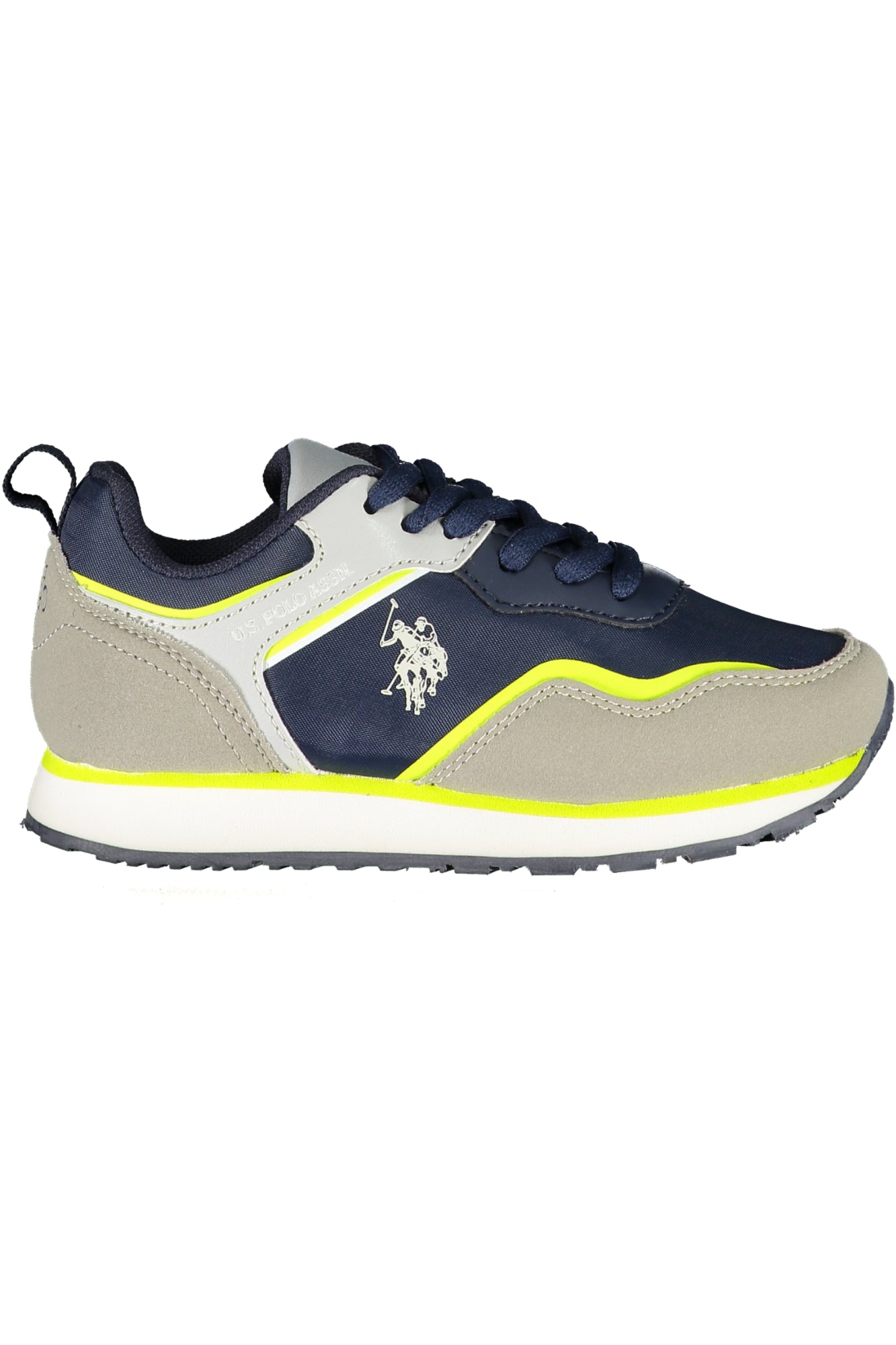US POLO ASSN. CHAUSSURES DE SPORT BLEUES POUR ENFANTS