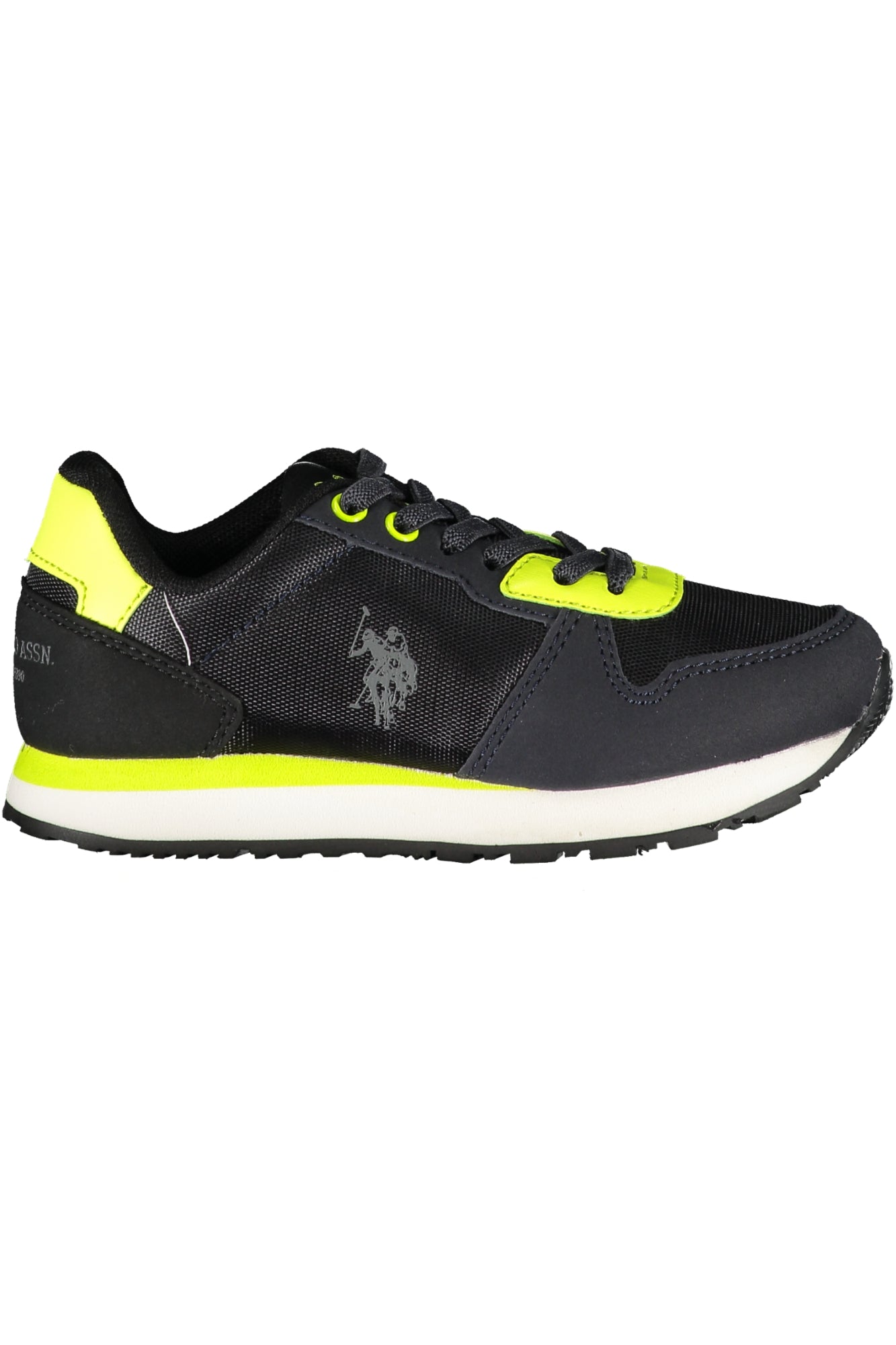 US POLO ASSN. CHAUSSURES DE SPORT NOIRES POUR ENFANTS
