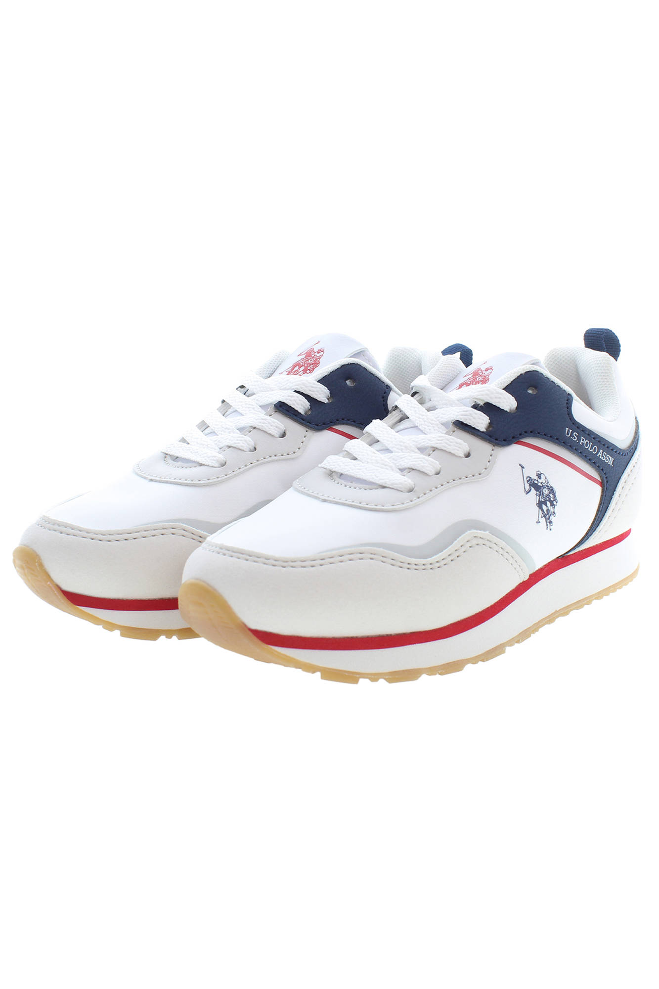 US POLO CHAUSSURES DE SPORT ENFANT BLANC MEILLEUR PRIX