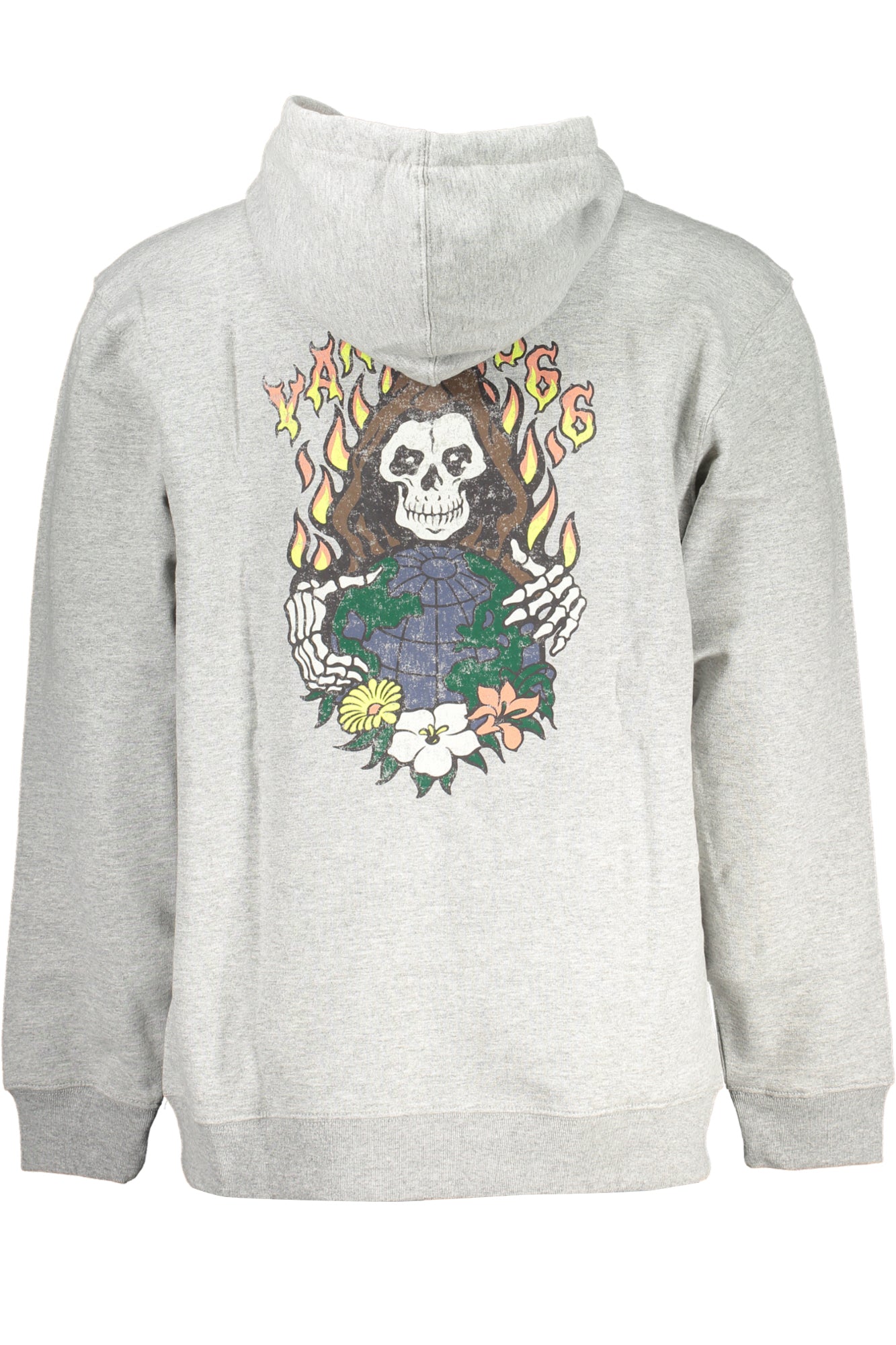 SWEAT-SHIRT HOMME VANS GRIS SANS FERMETURE ÉCLAIR