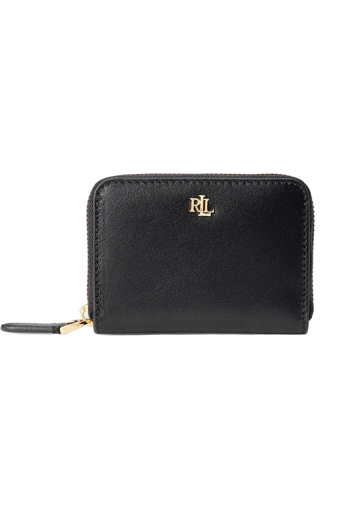 Lauren Ralph Lauren portefeuille en cuir Femme – noir