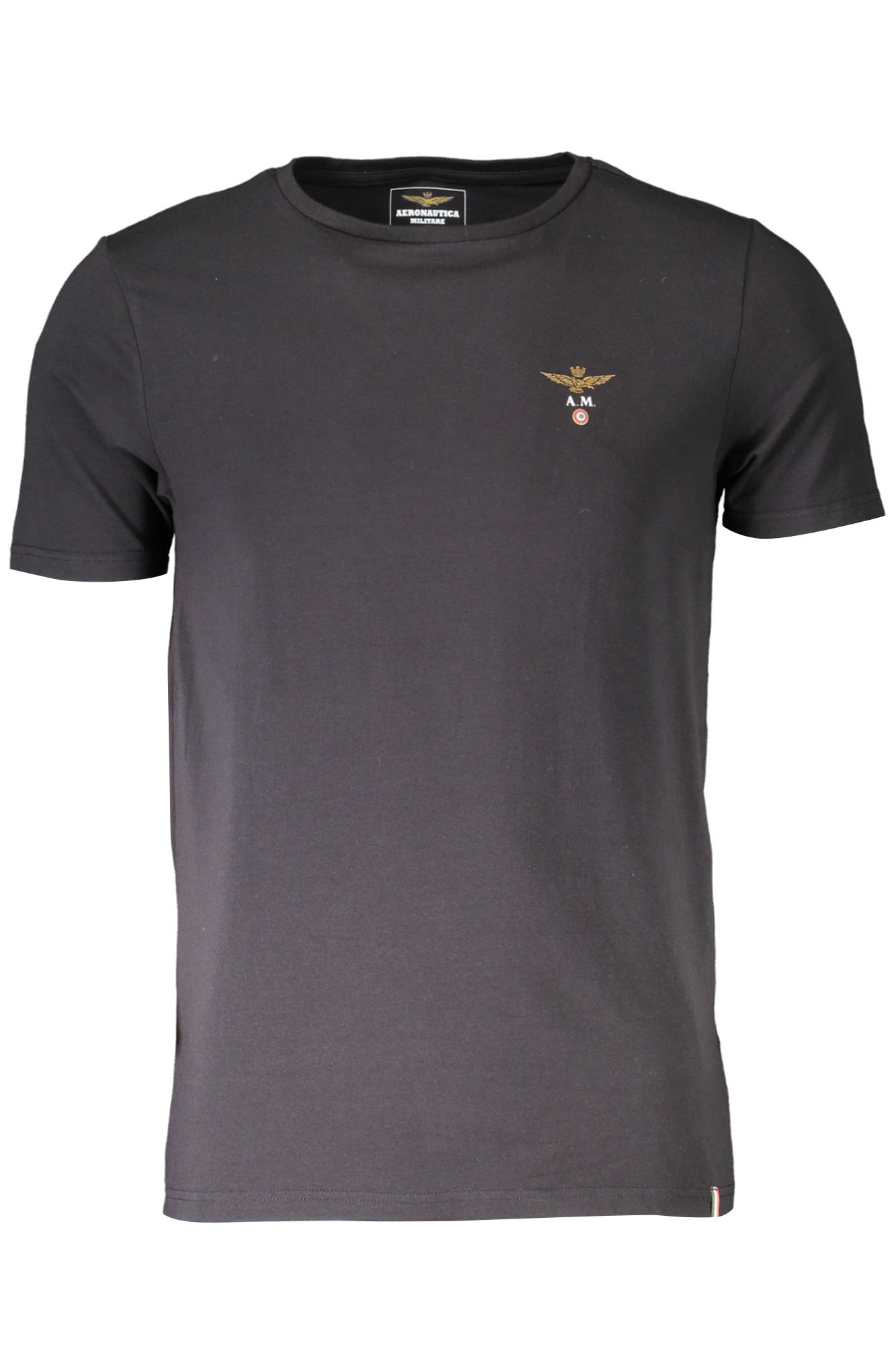 T-SHIRT HOMME NOIR AERONAUTICA MILITARE