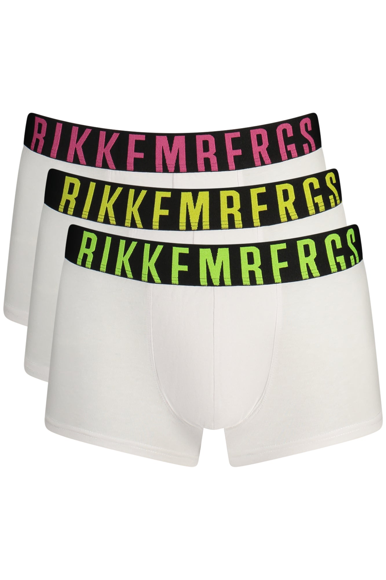 BIKKEMBERGS BOXER HOMME BLANC