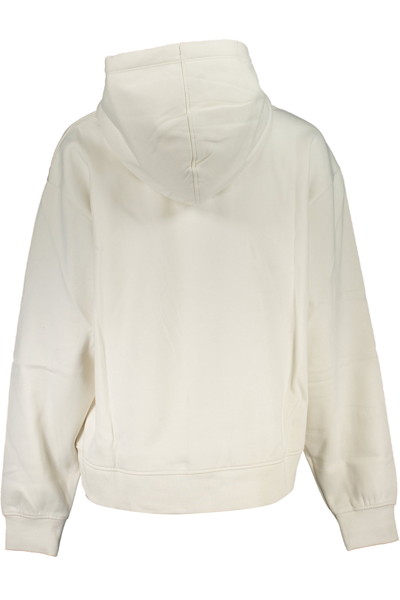 SWEAT-SHIRT BLANC SANS FERMETURE ÉCLAIR CALVIN KLEIN POUR FEMME