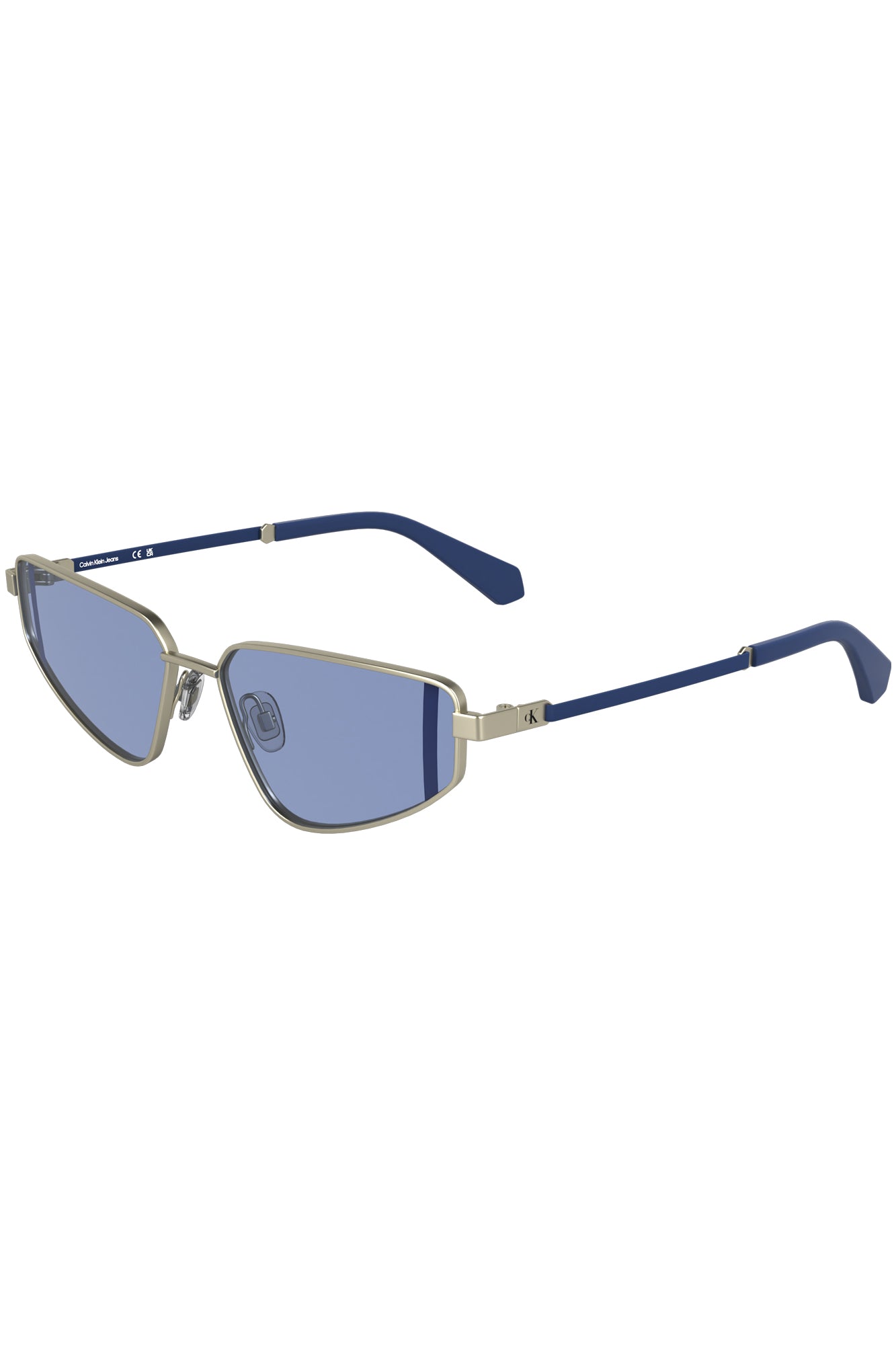 LUNETTES DE SOLEIL FEMME CALVIN KLEIN ARGENT