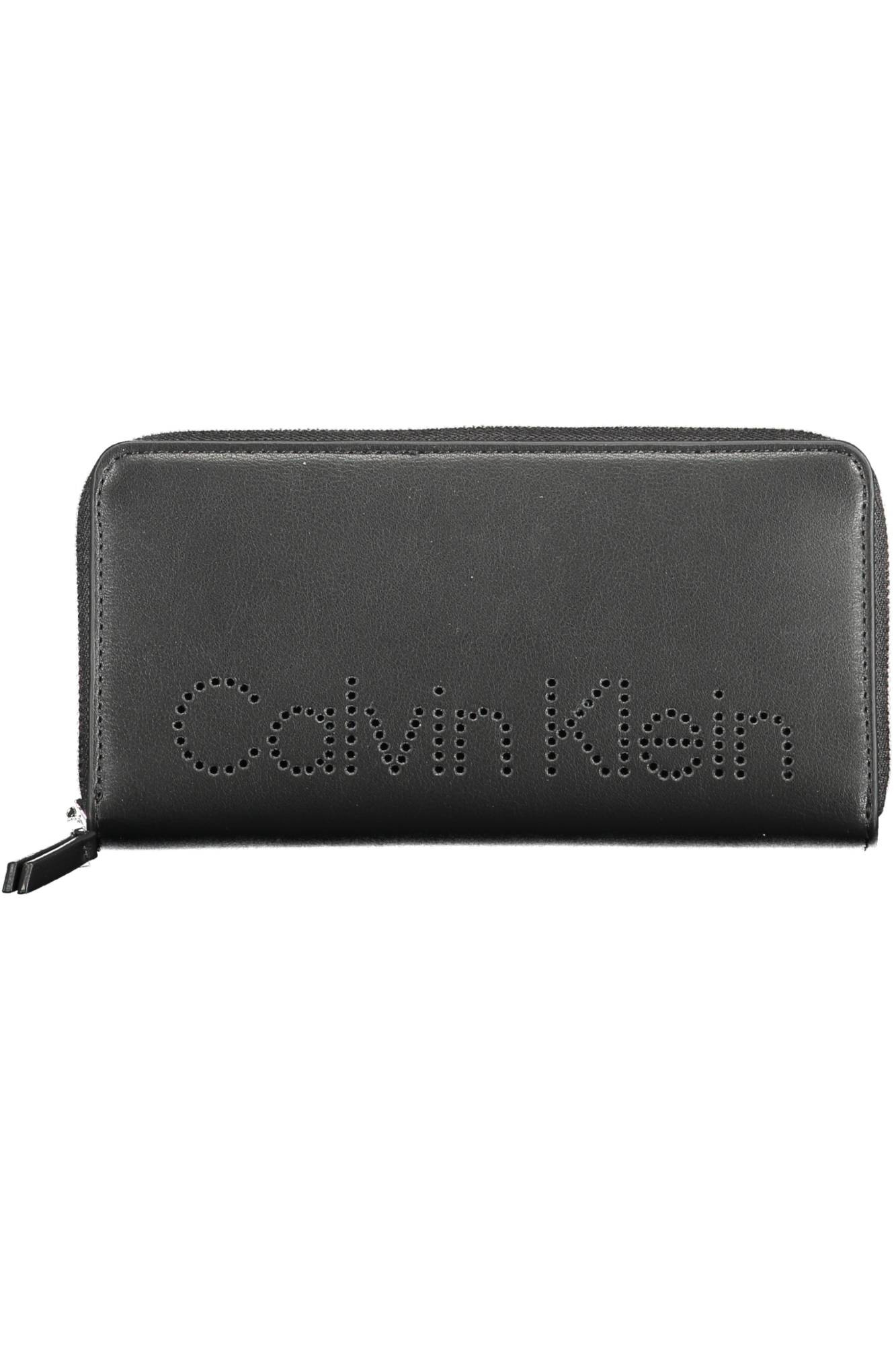 PORTEFEUILLE NOIR CALVIN KLEIN POUR FEMME