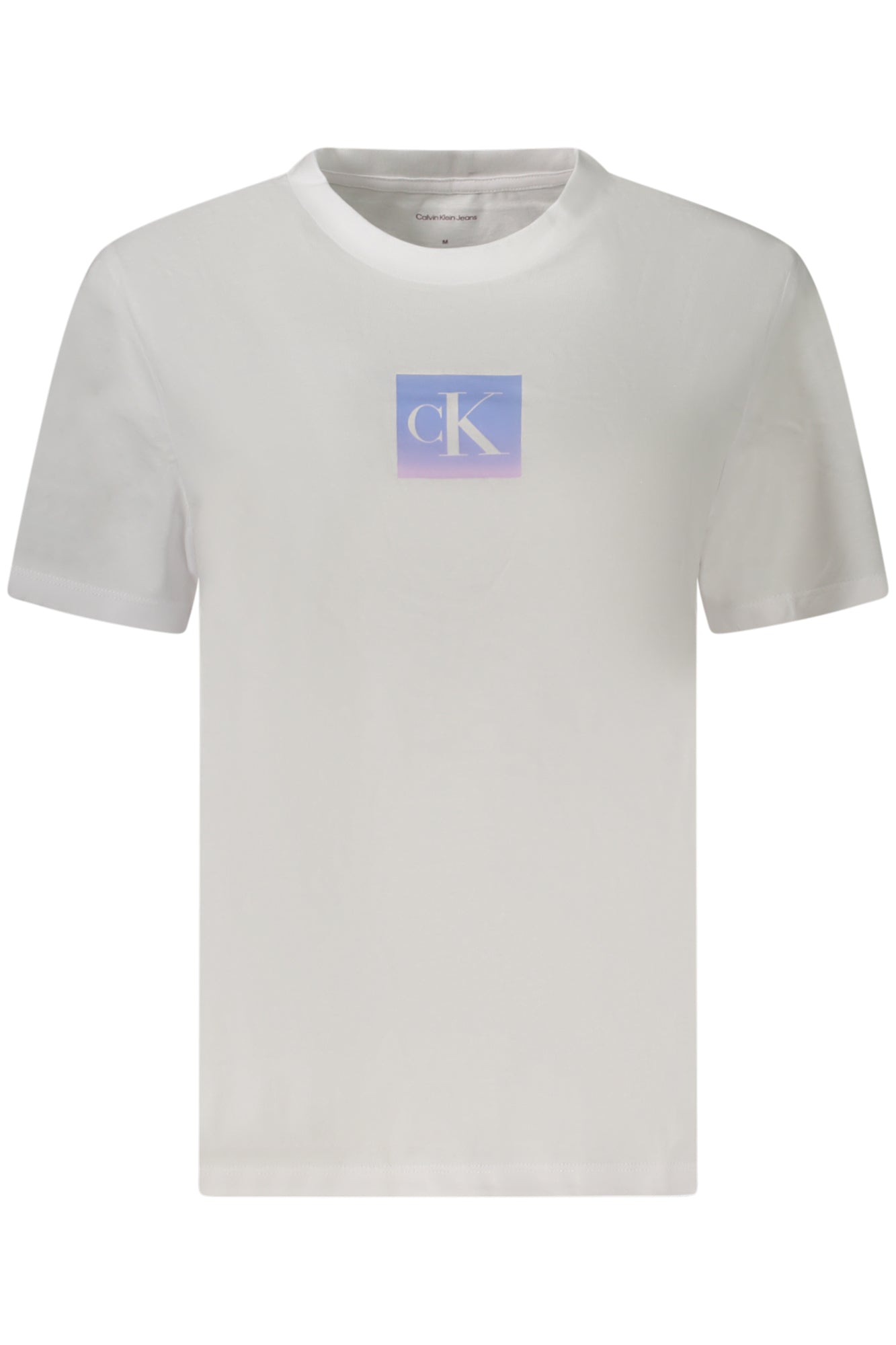 CALVIN KLEIN T-SHIRT FEMME MANCHES COURTES BLANC