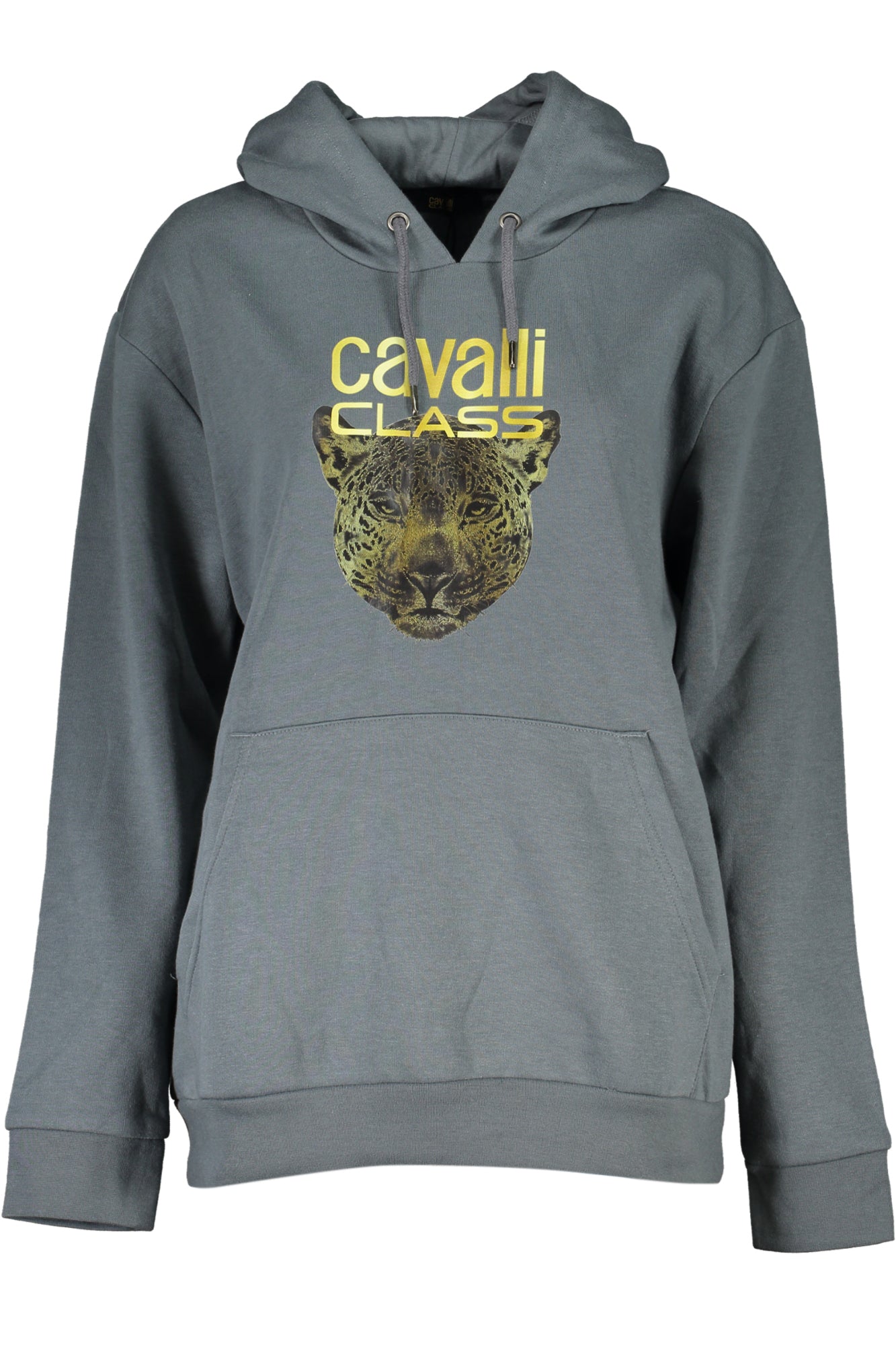SWEATSHIRT FEMME CAVALLI CLASS GRIS SANS FERMETURE ÉCLAIR