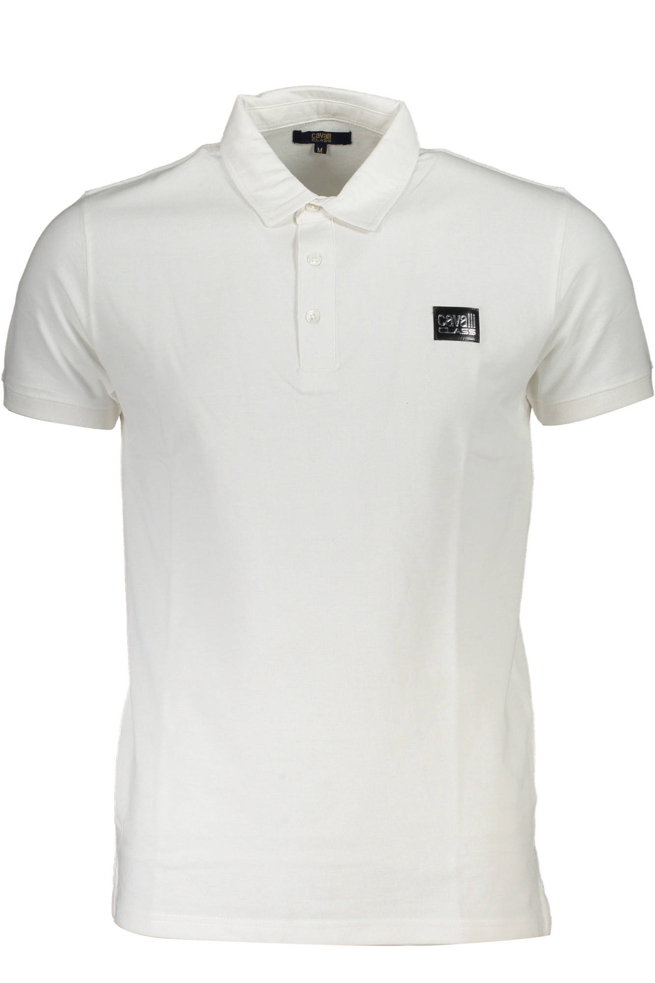 CAVALLI CLASS POLO MANCHES COURTES HOMME BLANC