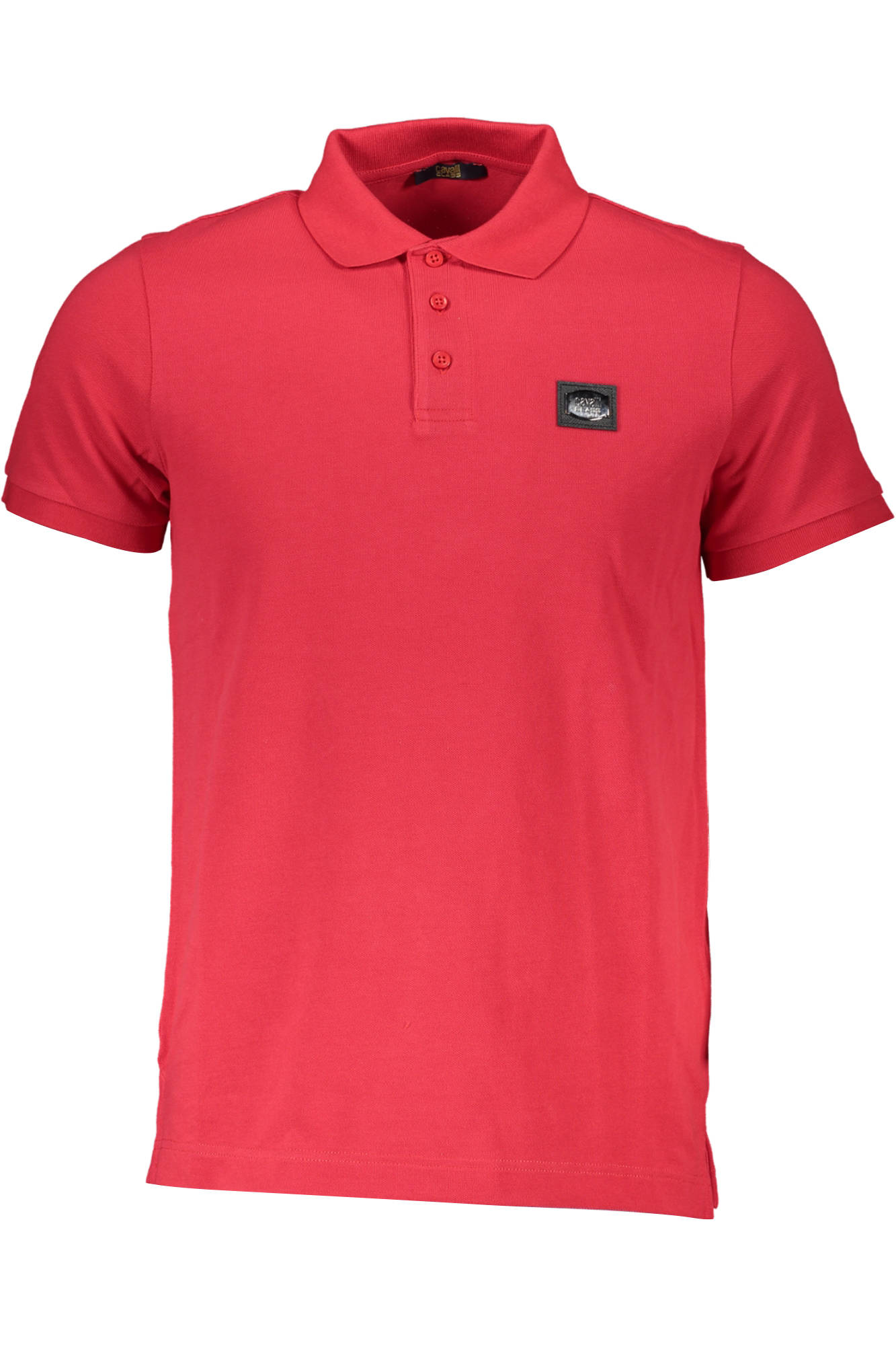 CAVALLI CLASS POLO MANCHES COURTES HOMME ROUGE