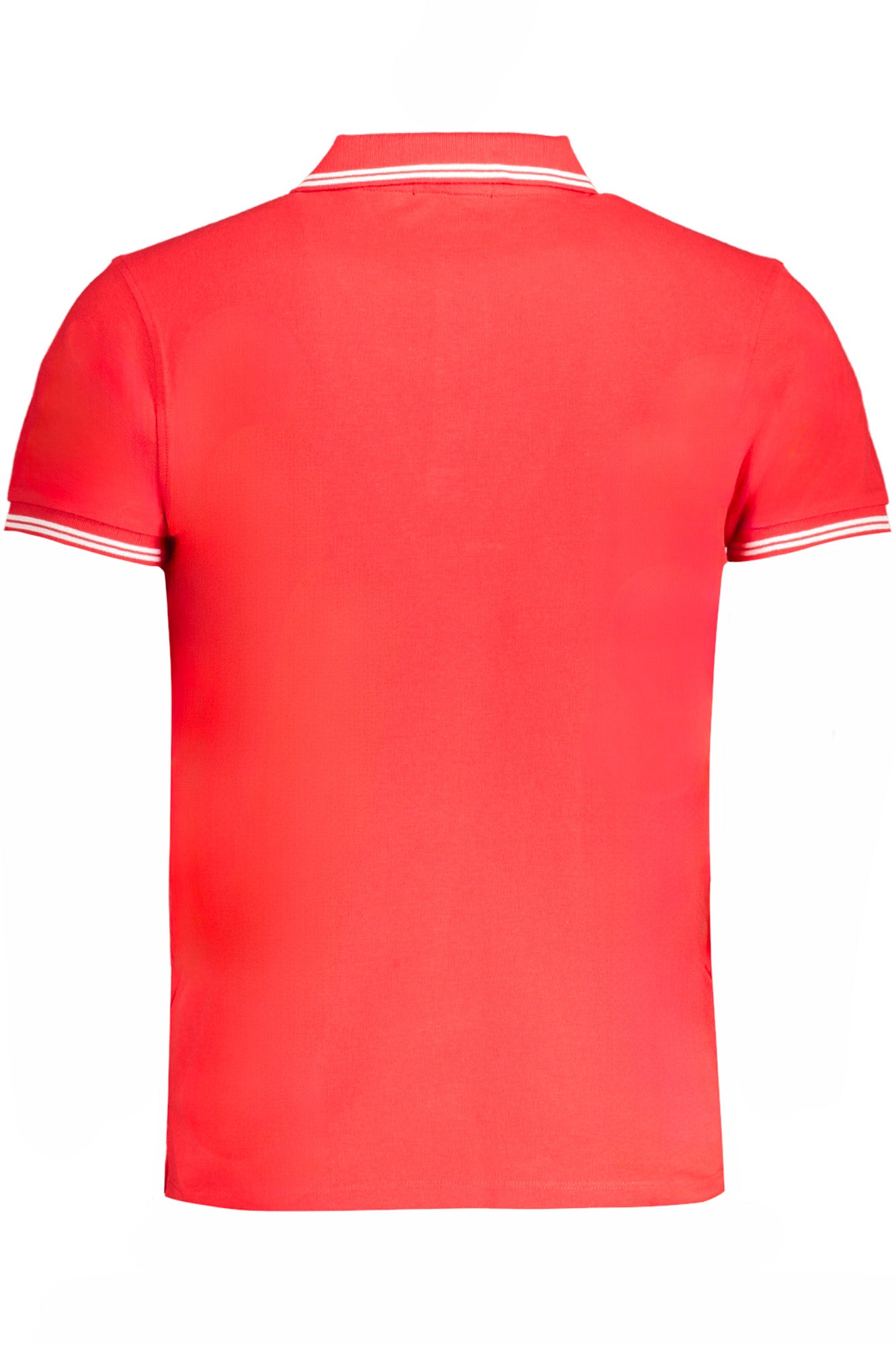 POLO À MANCHES COURTES HOMME CAVALLI CLASS ROUGE