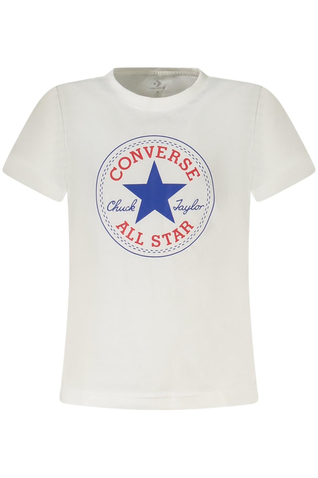 T-shirt à manches courtes Converse Kids, blanc