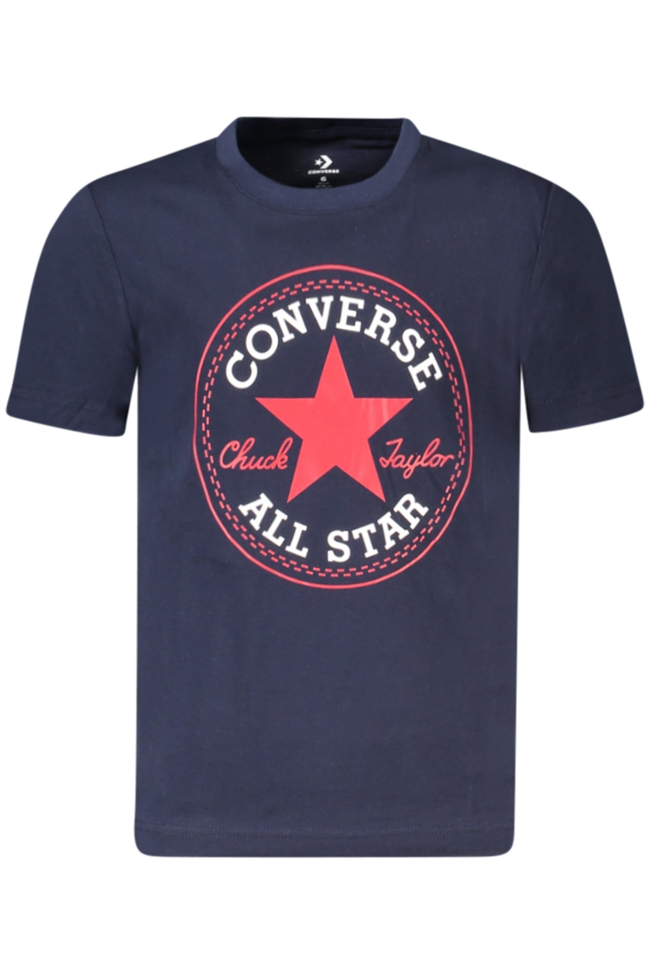 TEE-SHIRT À MANCHES COURTES CONVERSE POUR ENFANT, BLEU