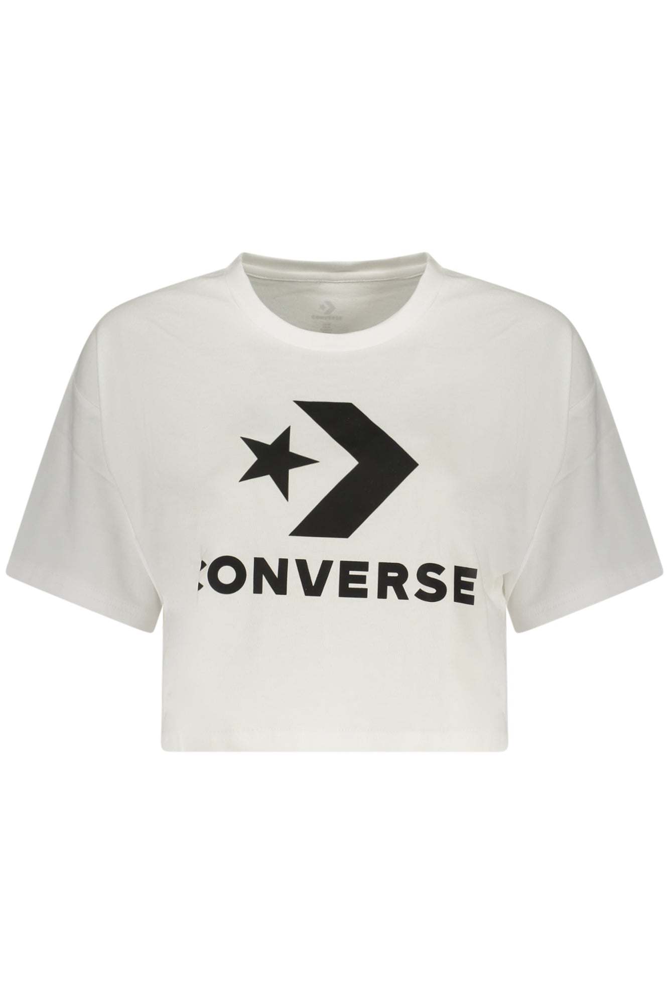 T-shirt Converse femme à manches courtes, blanc