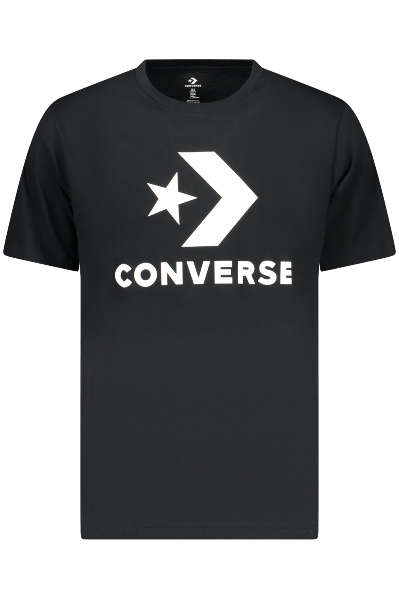T-shirt Converse à manches courtes pour homme, noir