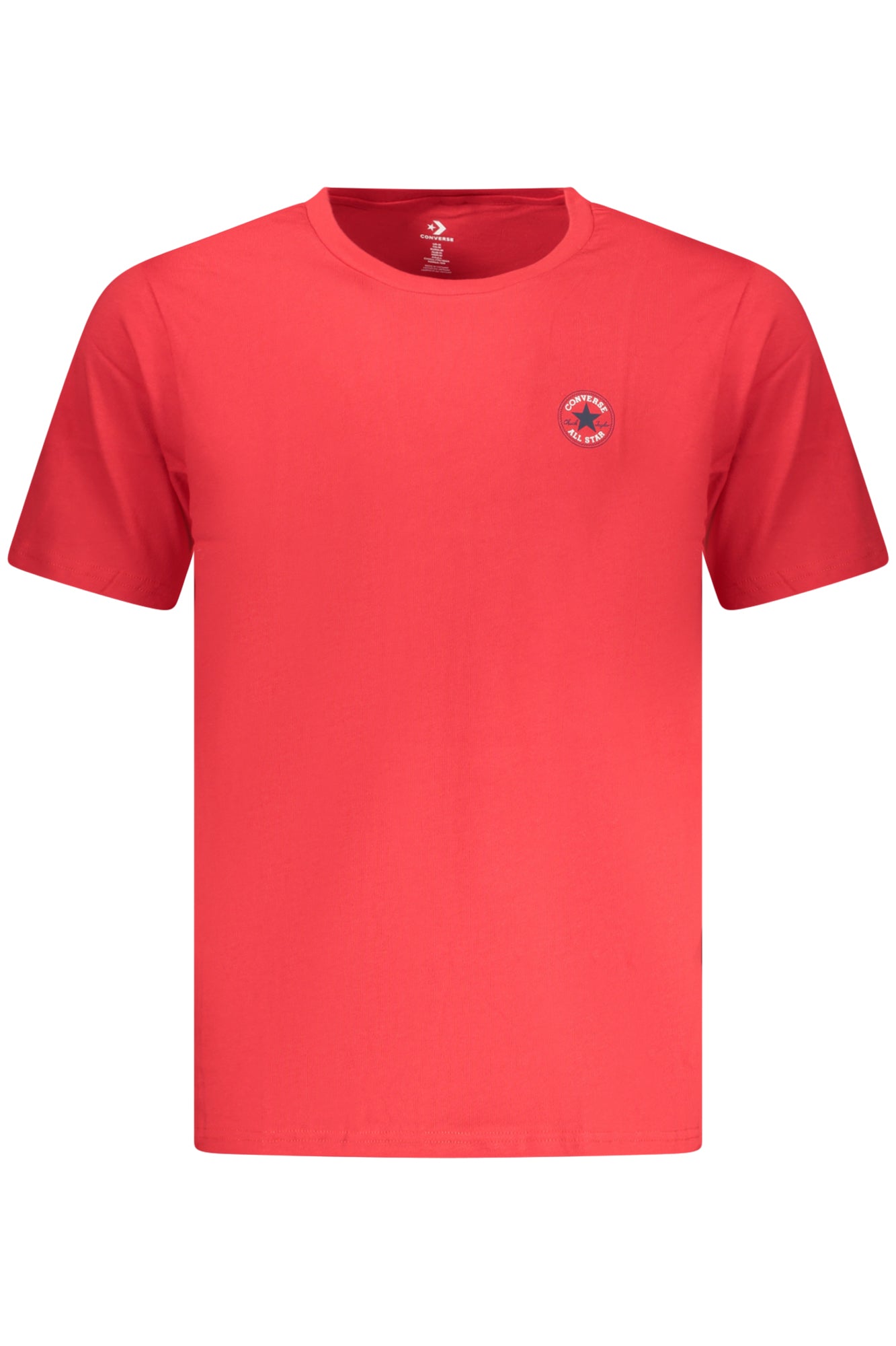 T-shirt rouge à manches courtes Converse pour homme