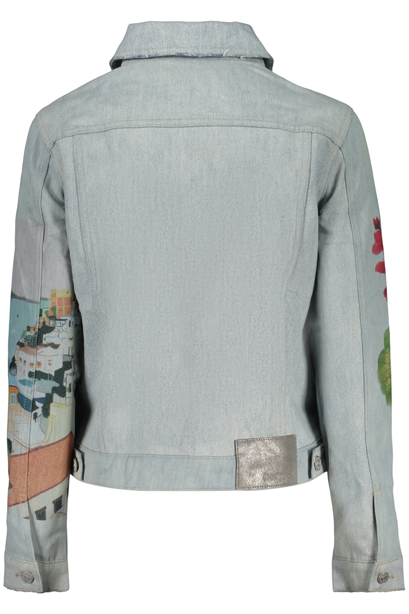 Veste en jean DESIGUAL pour femme, bleue