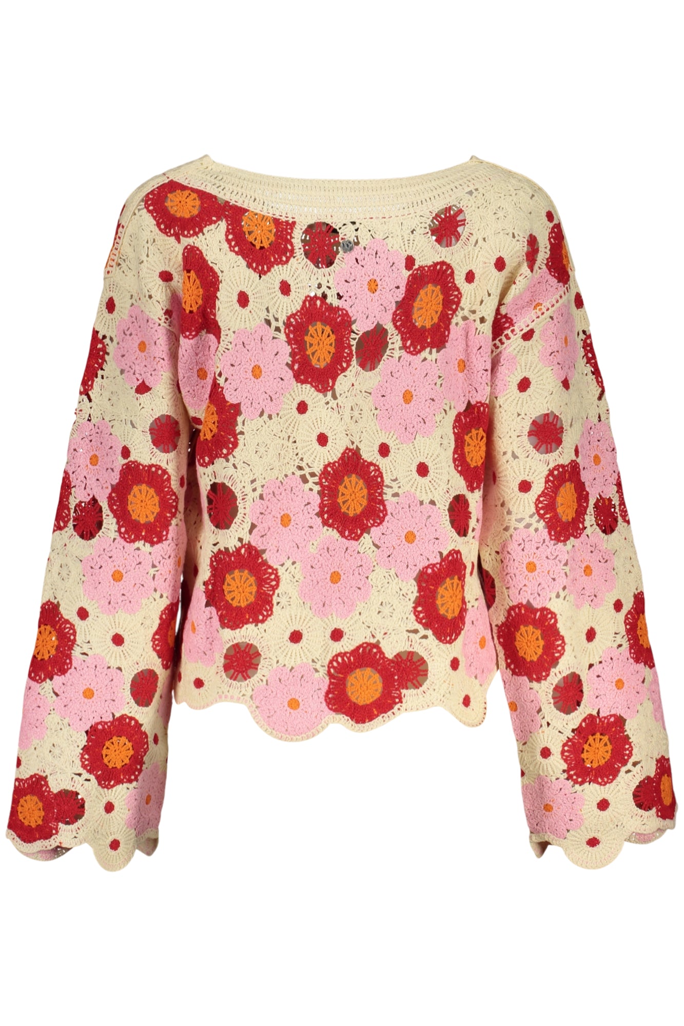 PULL BEIGE DESIGUAL FEMME