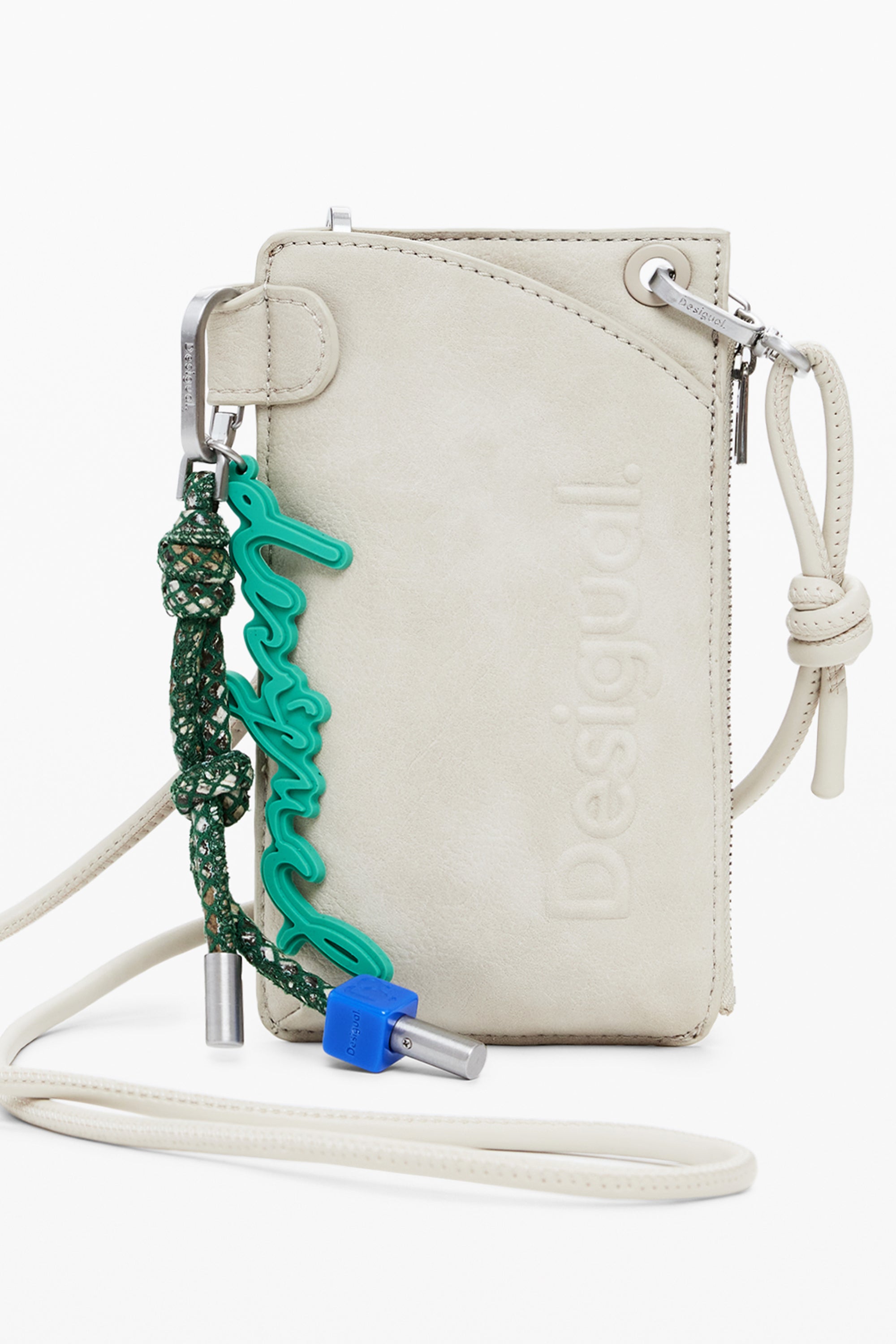 PORTEFEUILLE FEMME BEIGE DESIGUAL