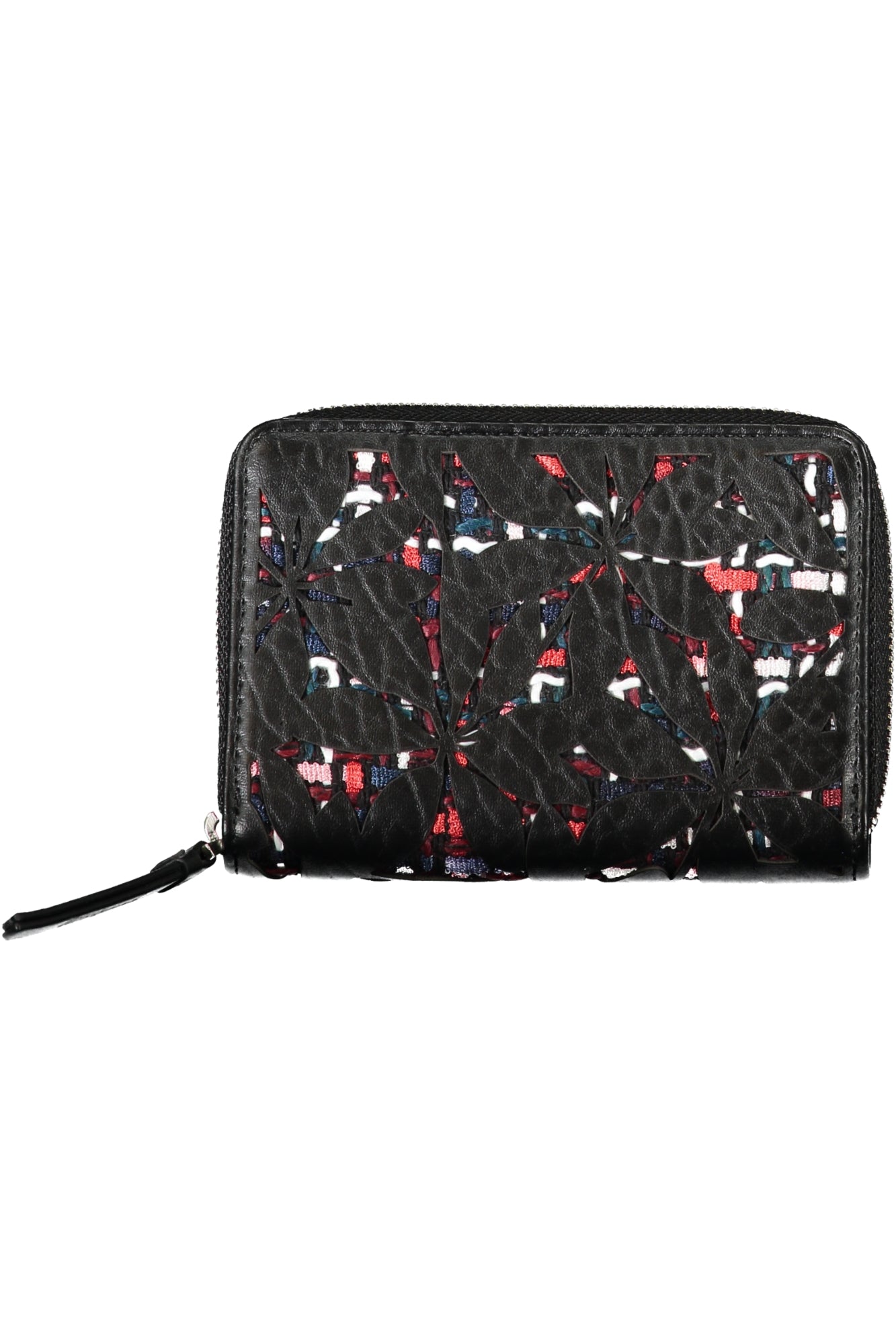 PORTEFEUILLE NOIR DESIGUAL POUR FEMME