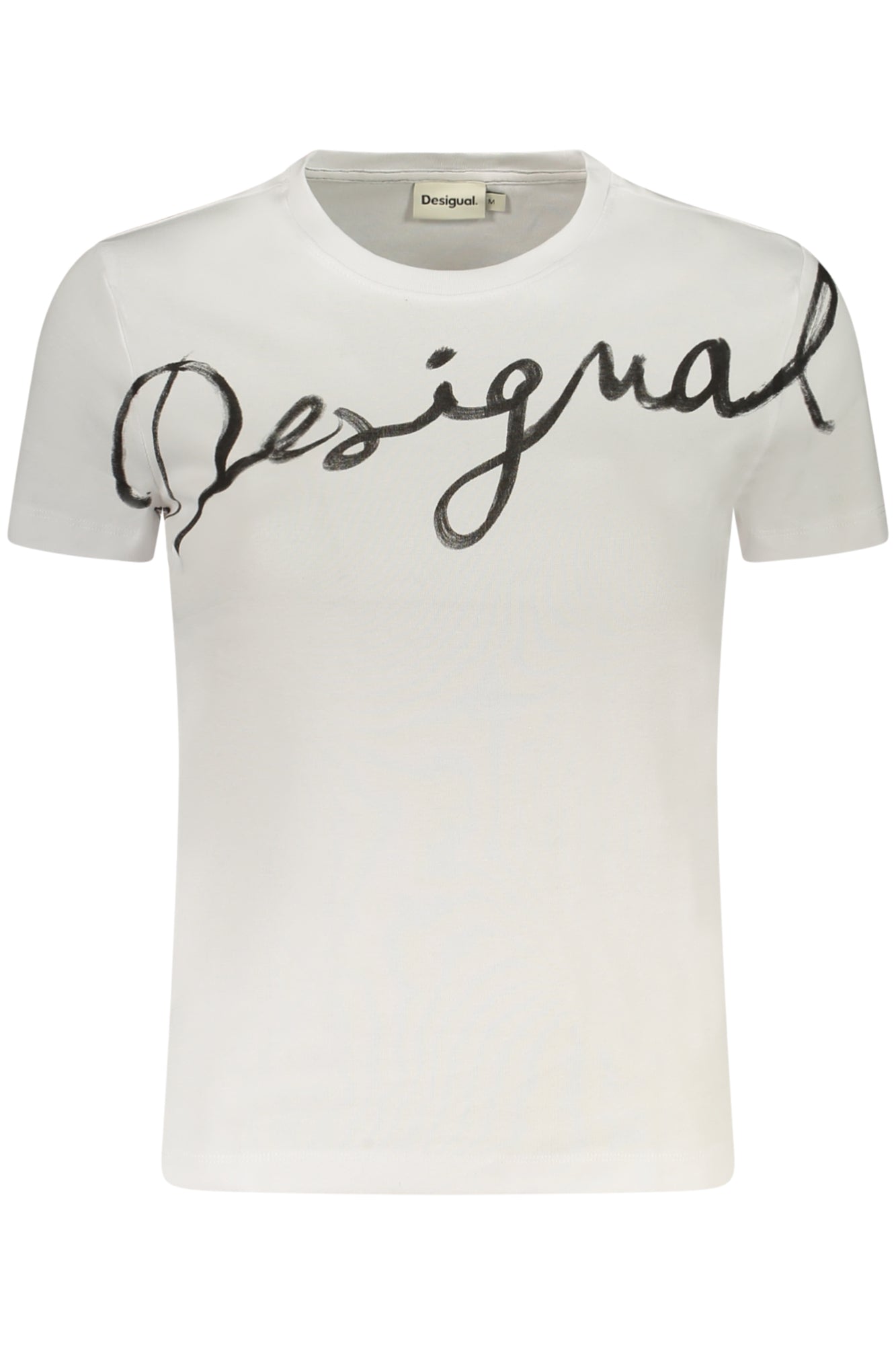 DESIGUAL T-SHIRT FEMME MANCHES COURTES BLANC