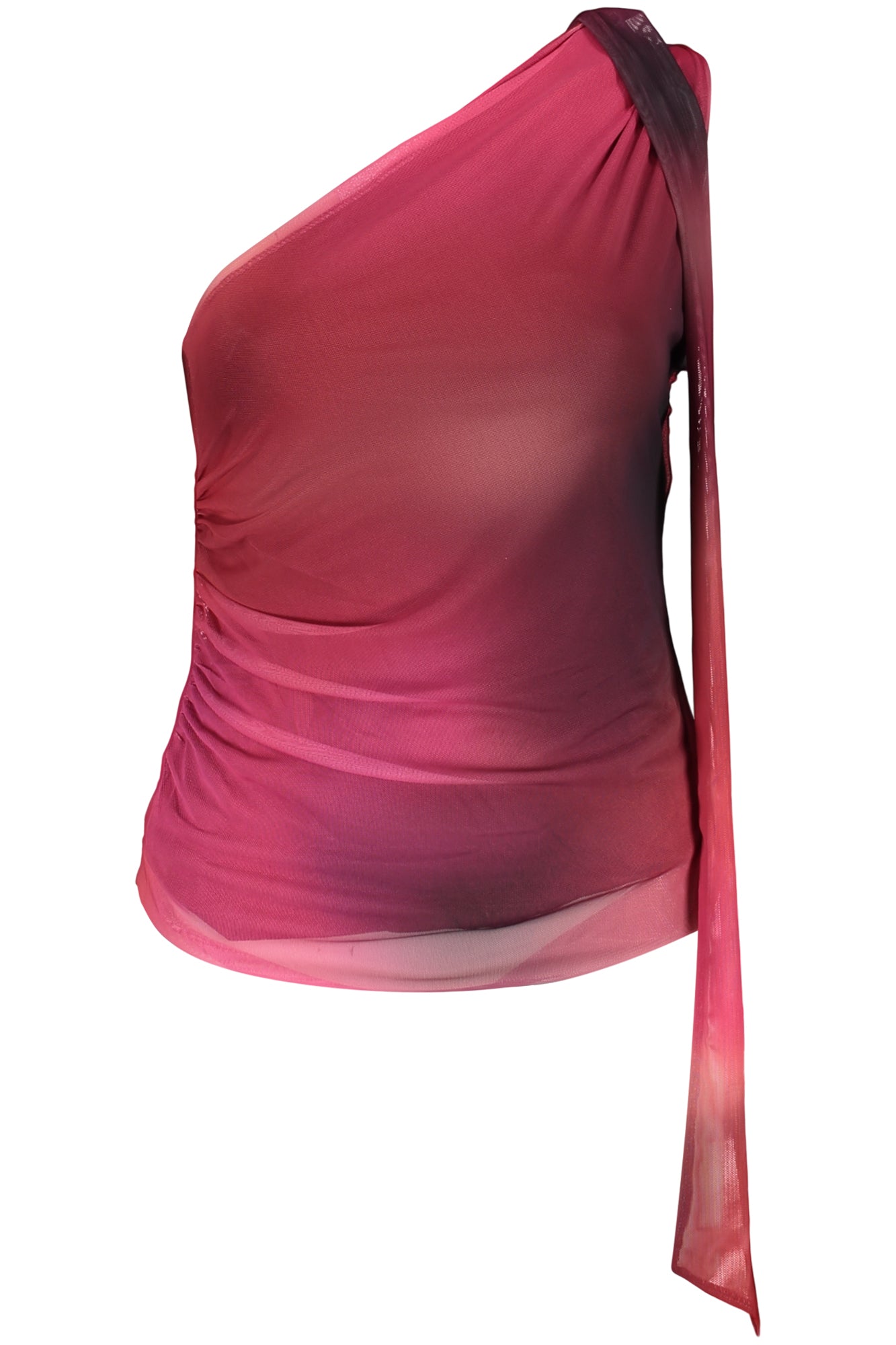 T-SHIRT FEMME DESIGUAL MANCHES COURTES VIOLET