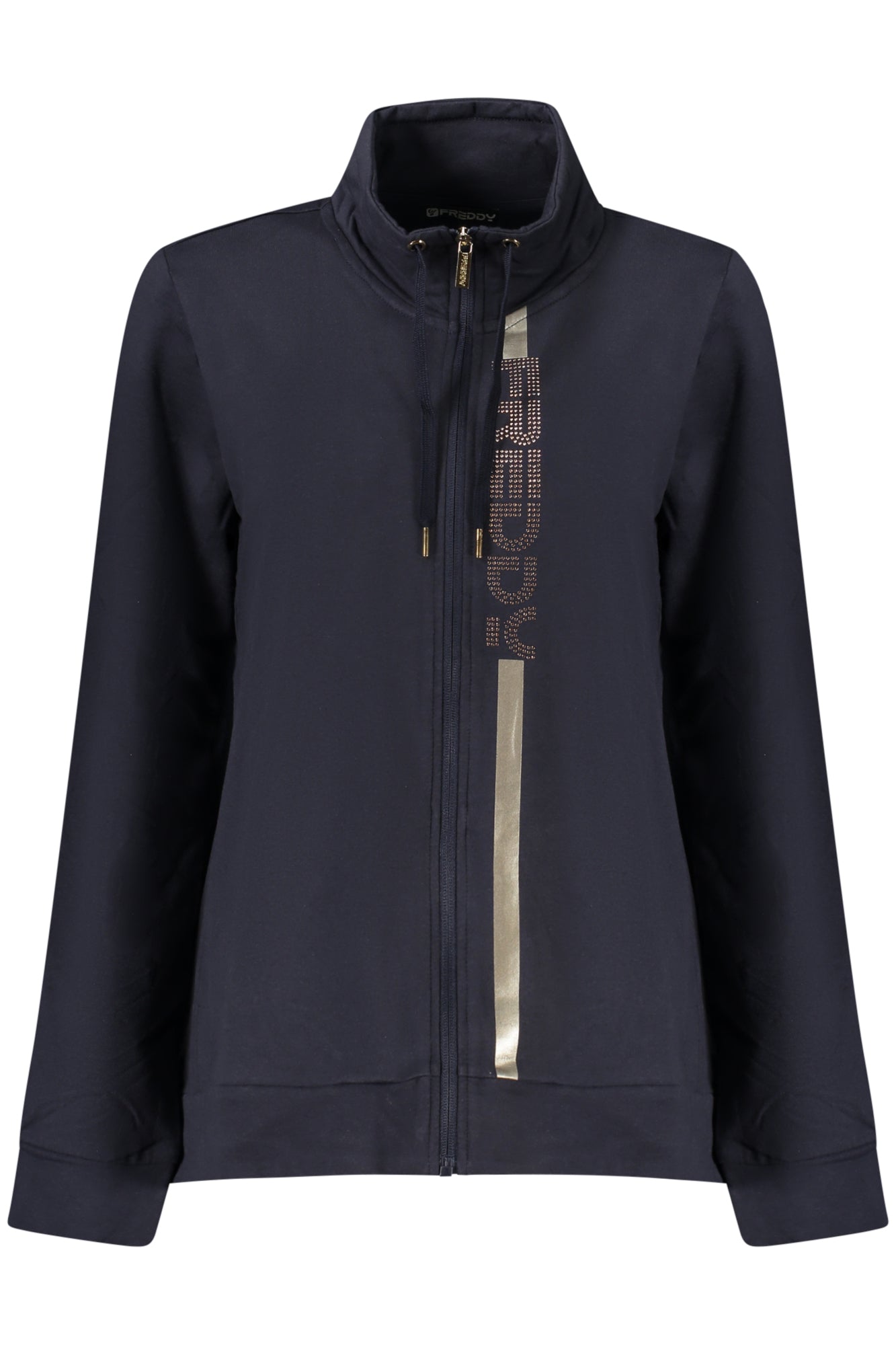 SWEAT-SHIRT ZIPPÉ BLEU FEMME FREDDY